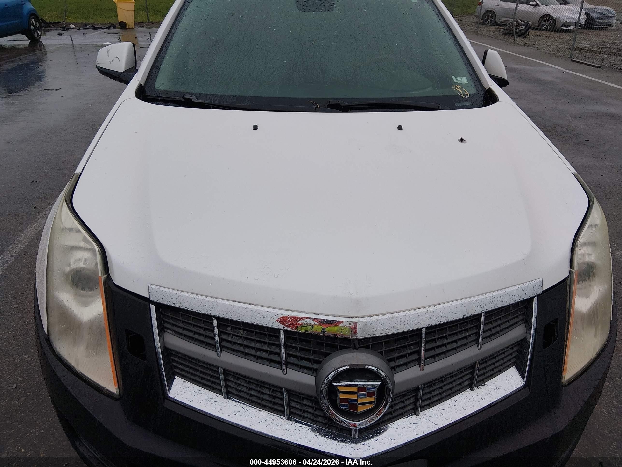 2011 Cadillac Srx Luxury Collection White vin: 3GYFNAEY9BS534474