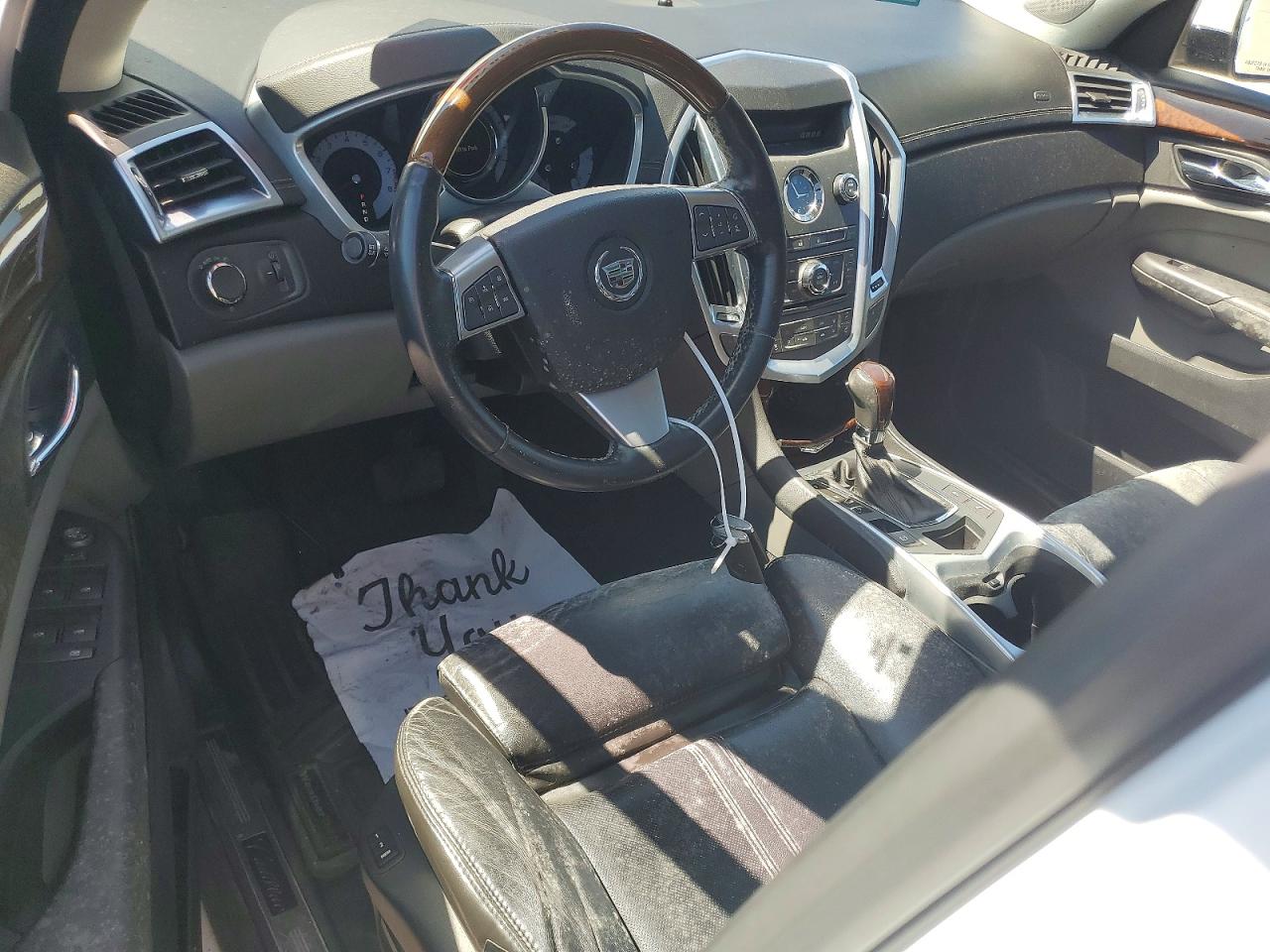 2011 Cadillac Srx Luxury Collection White vin: 3GYFNAEY9BS572674