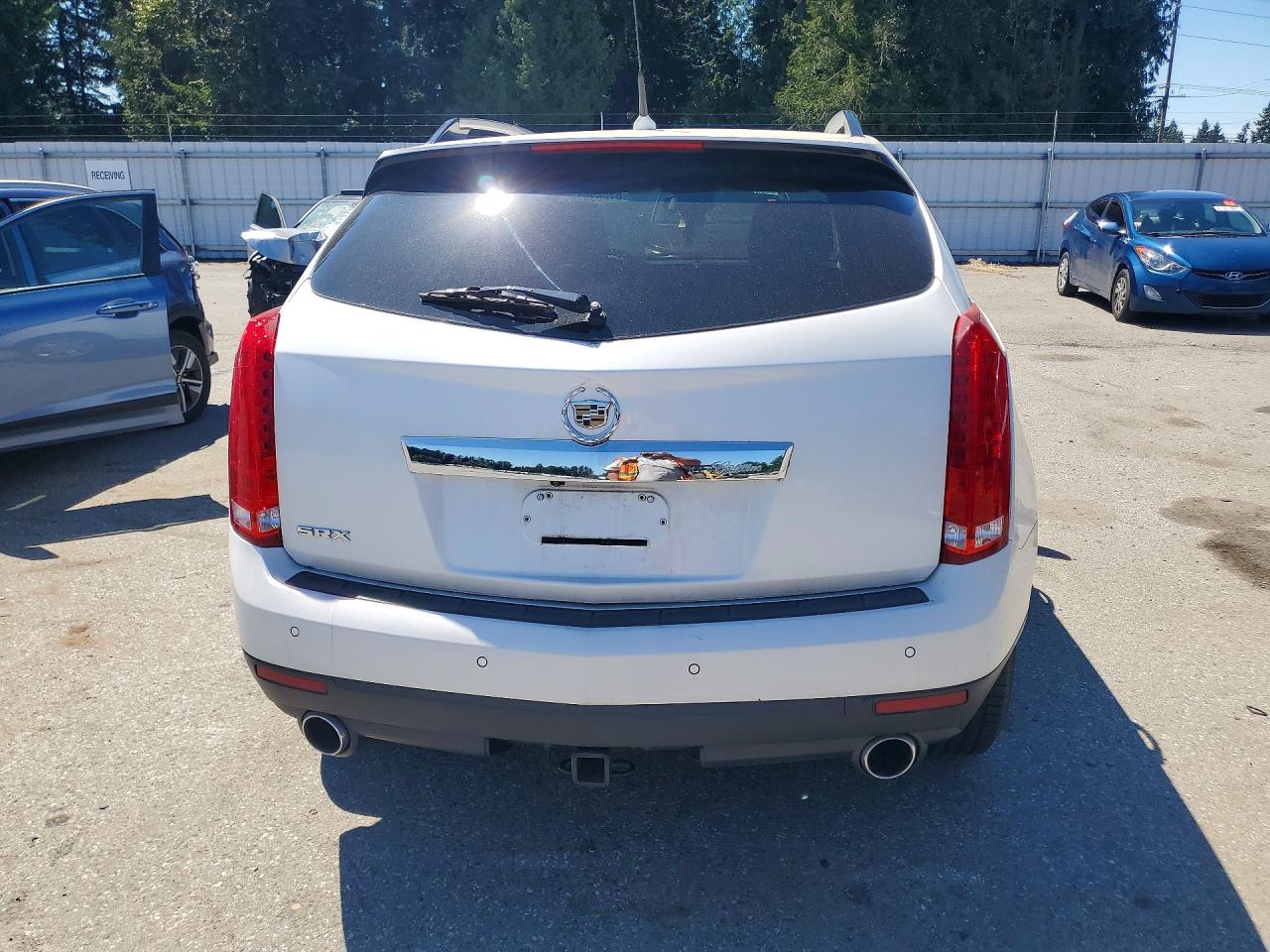 2011 Cadillac Srx Luxury Collection White vin: 3GYFNAEY9BS572674