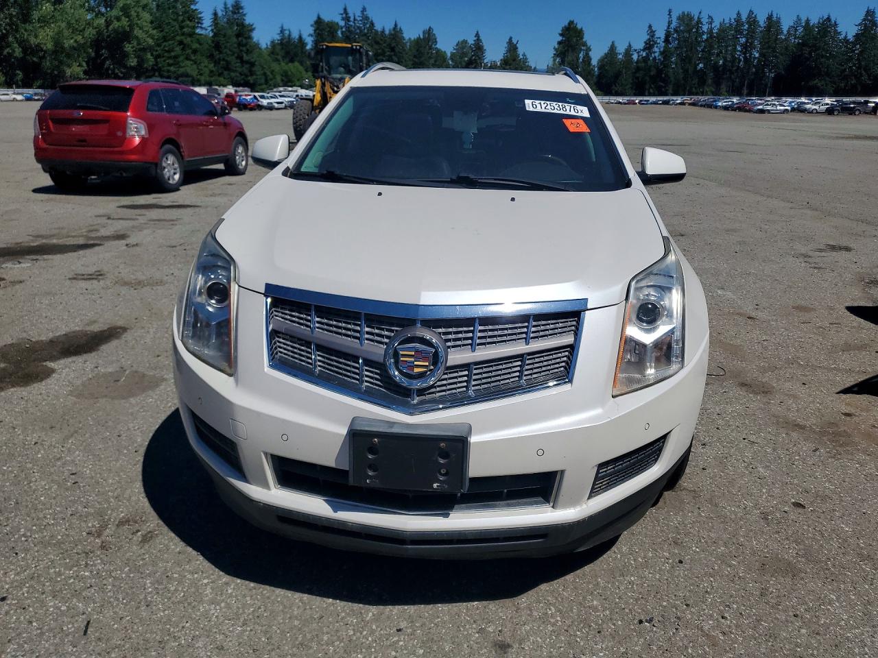 2011 Cadillac Srx Luxury Collection White vin: 3GYFNAEY9BS572674