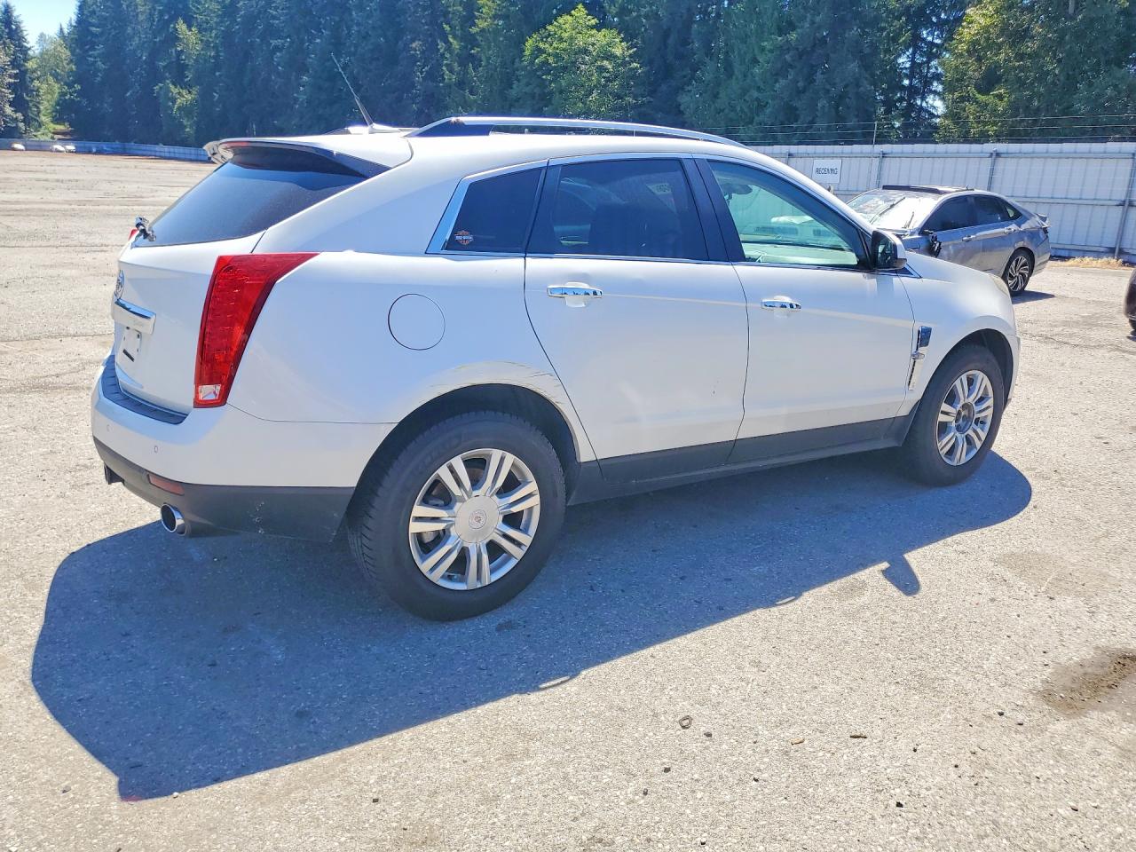 2011 Cadillac Srx Luxury Collection White vin: 3GYFNAEY9BS572674