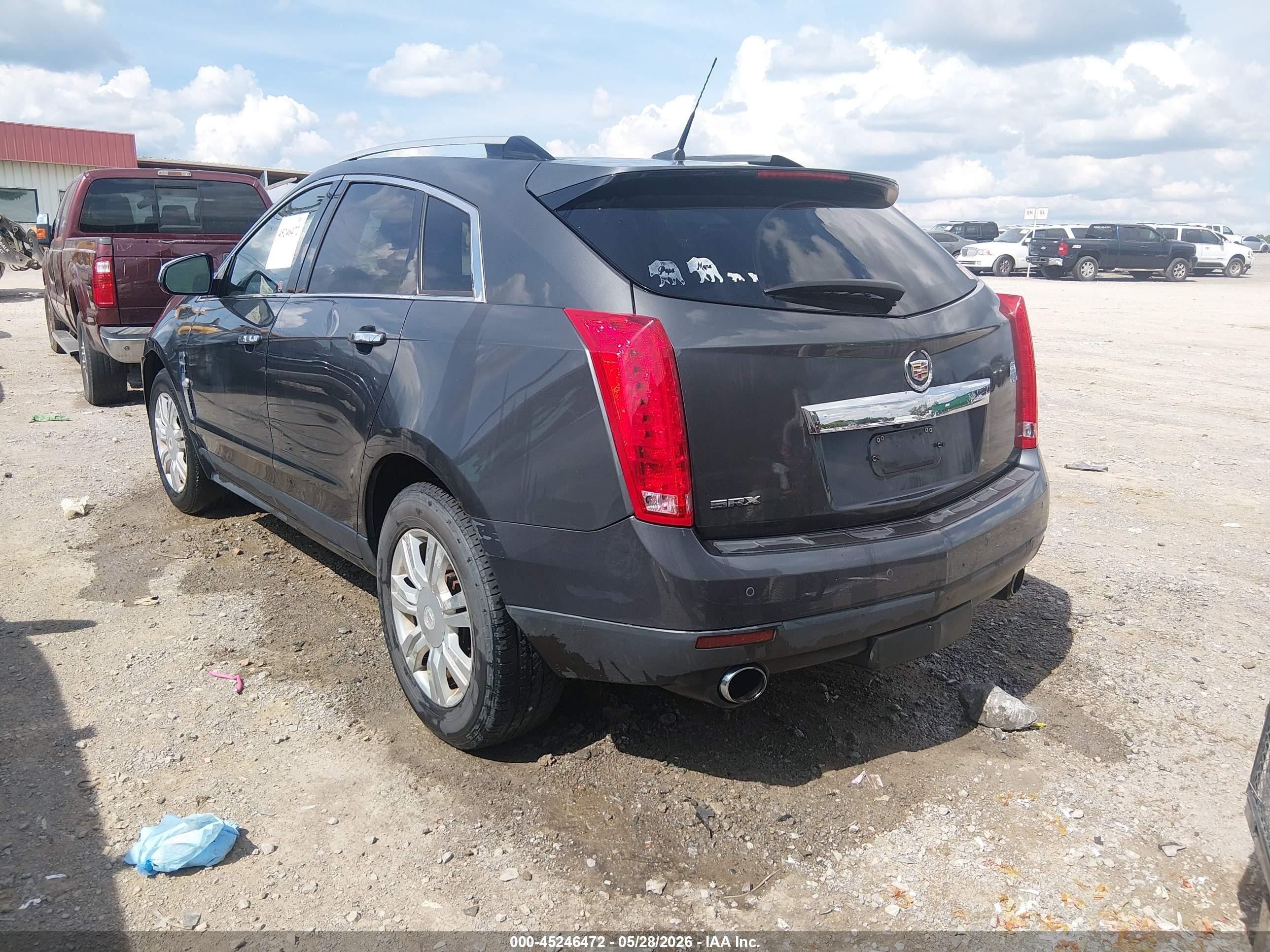 2011 Cadillac Srx Luxury Collection Black vin: 3GYFNAEY9BS585439