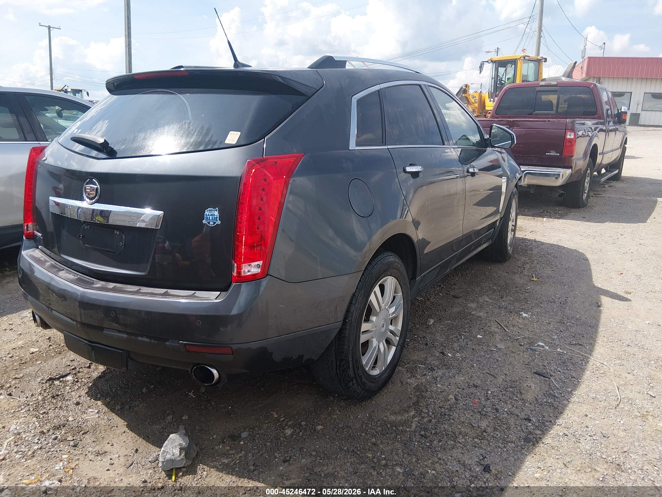 2011 Cadillac Srx Luxury Collection Black vin: 3GYFNAEY9BS585439