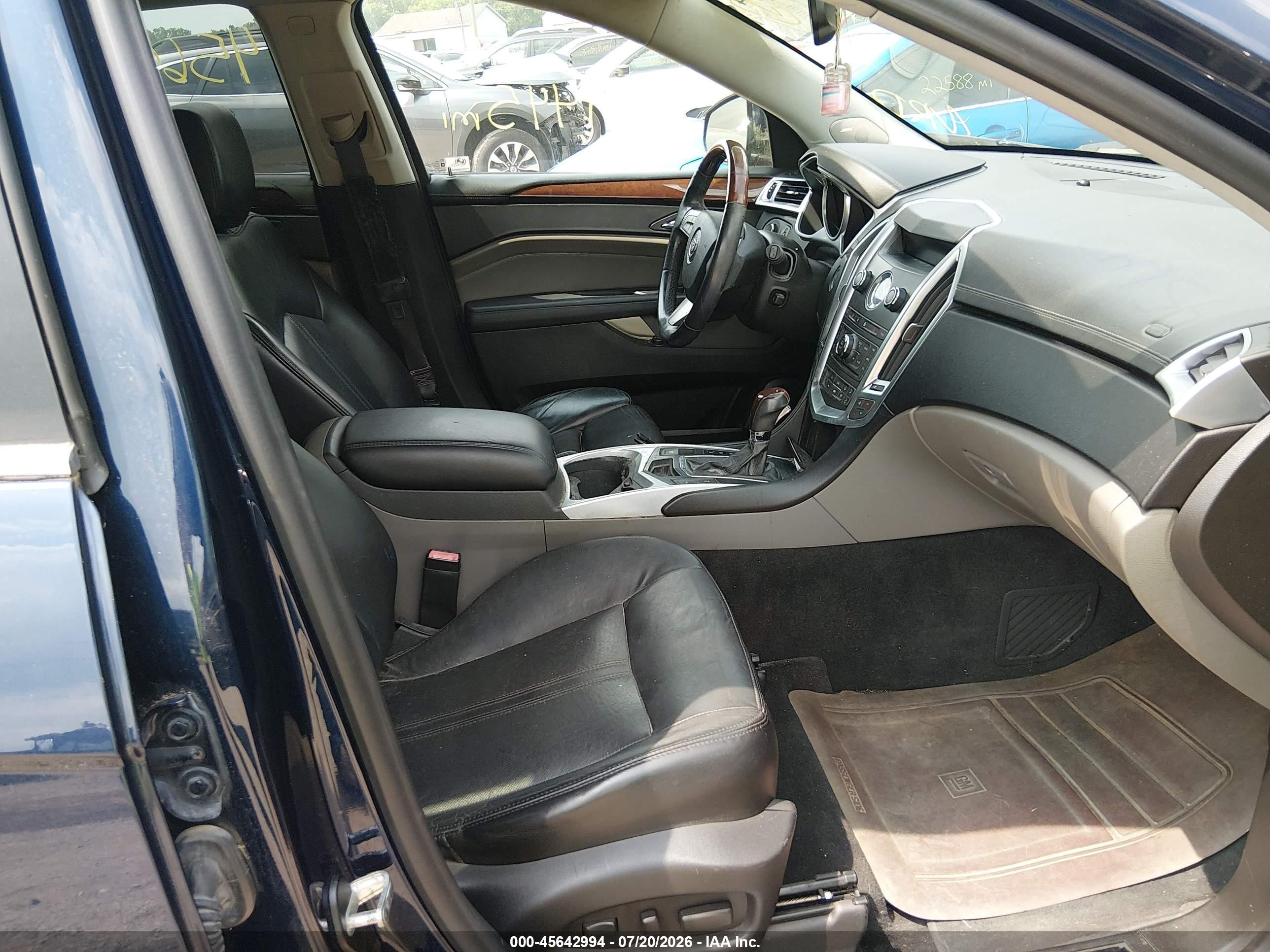 2011 Cadillac Srx Luxury Collection Dark Blue vin: 3GYFNAEY9BS600019