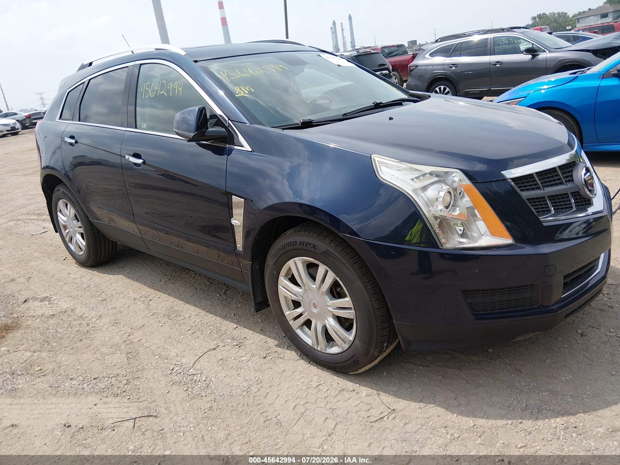 2011 Cadillac Srx Luxury Collection Dark Blue vin: 3GYFNAEY9BS600019