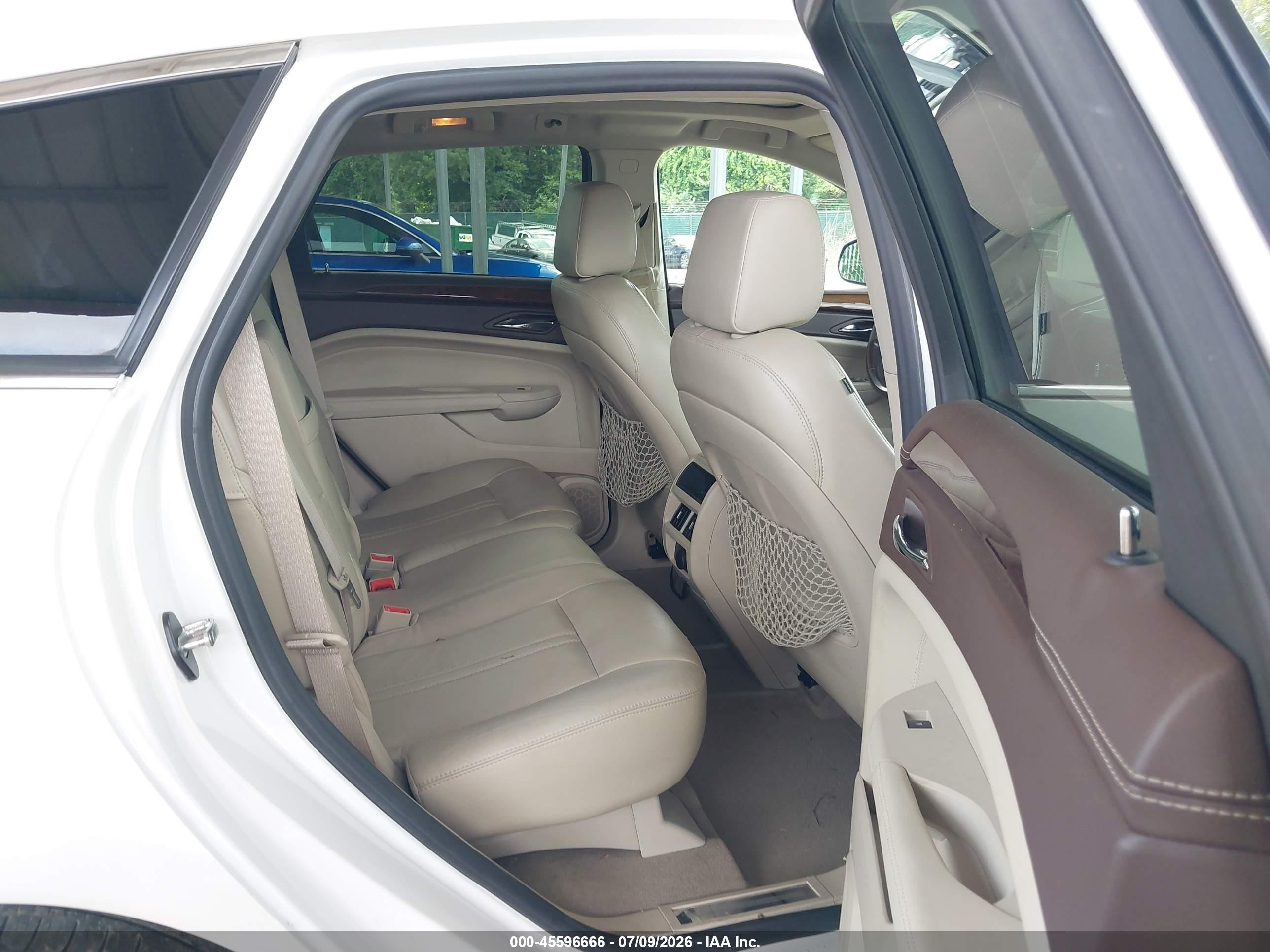 2011 Cadillac Srx Luxury Collection White vin: 3GYFNAEY9BS615149