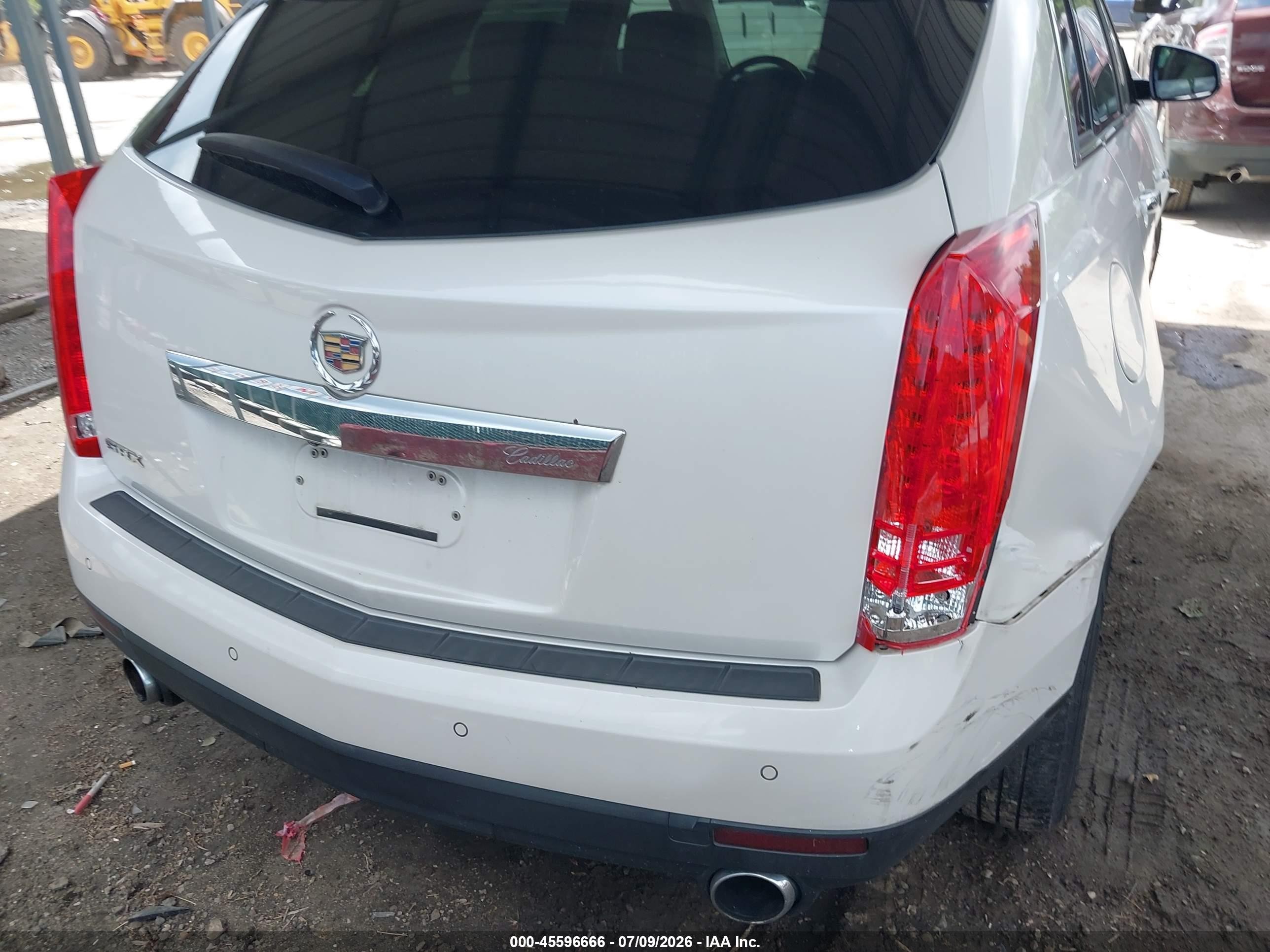 2011 Cadillac Srx Luxury Collection White vin: 3GYFNAEY9BS615149