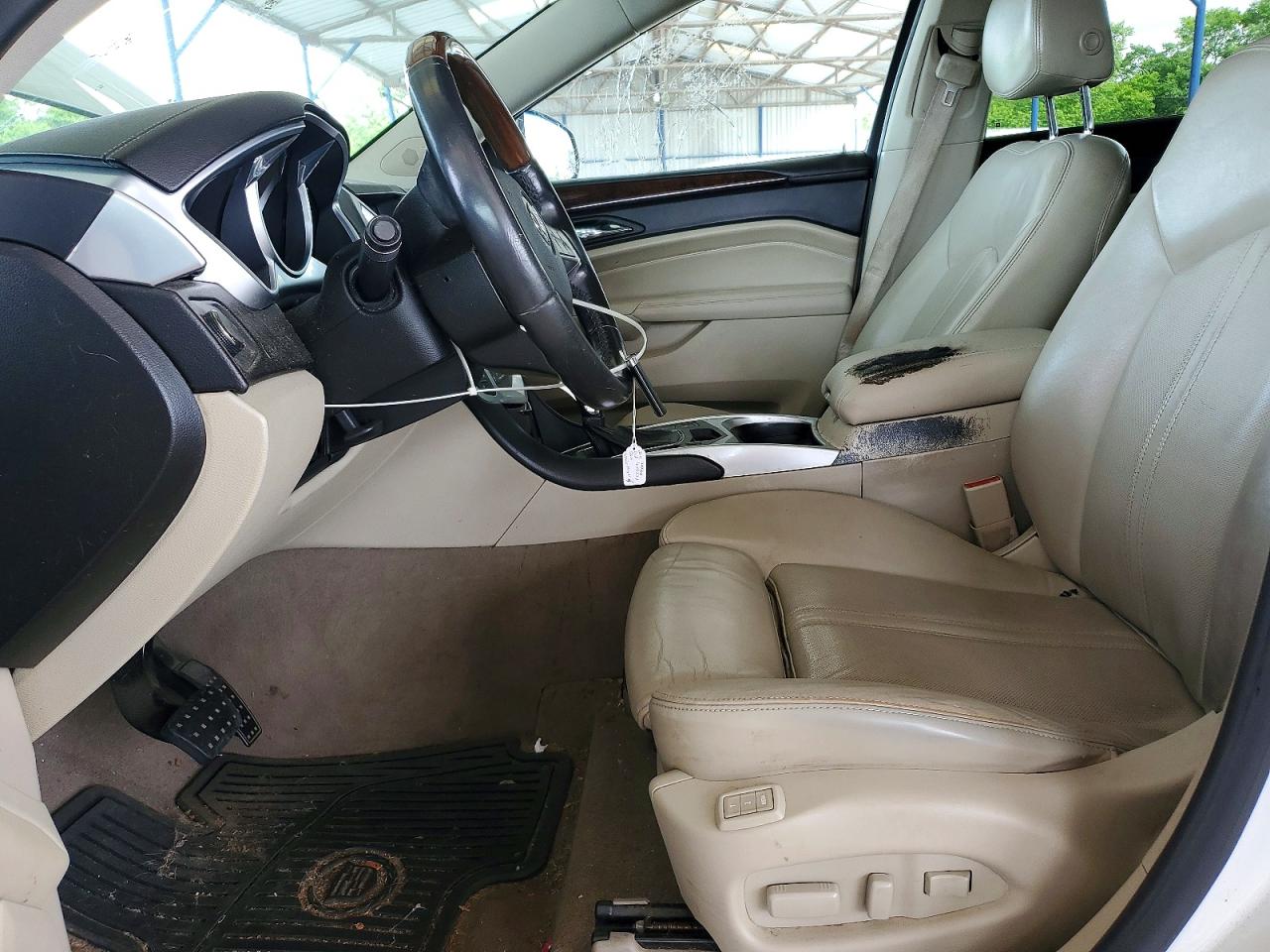 2011 Cadillac Srx Luxury Collection White vin: 3GYFNAEY9BS628824