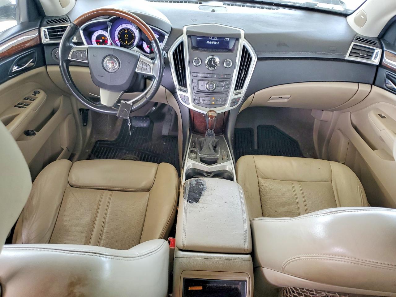 2011 Cadillac Srx Luxury Collection White vin: 3GYFNAEY9BS628824