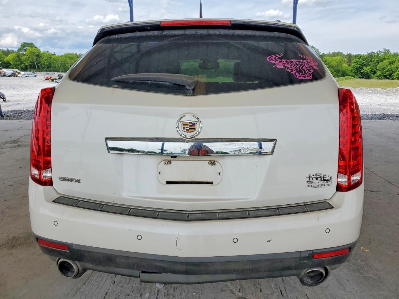 2011 Cadillac Srx Luxury Collection White vin: 3GYFNAEY9BS628824