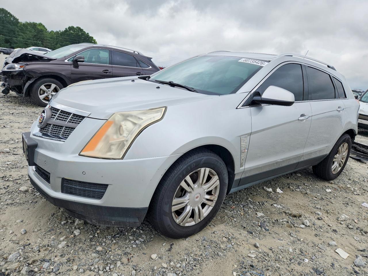 2011 Cadillac Srx Luxury Collection Silver vin: 3GYFNAEY9BS679269