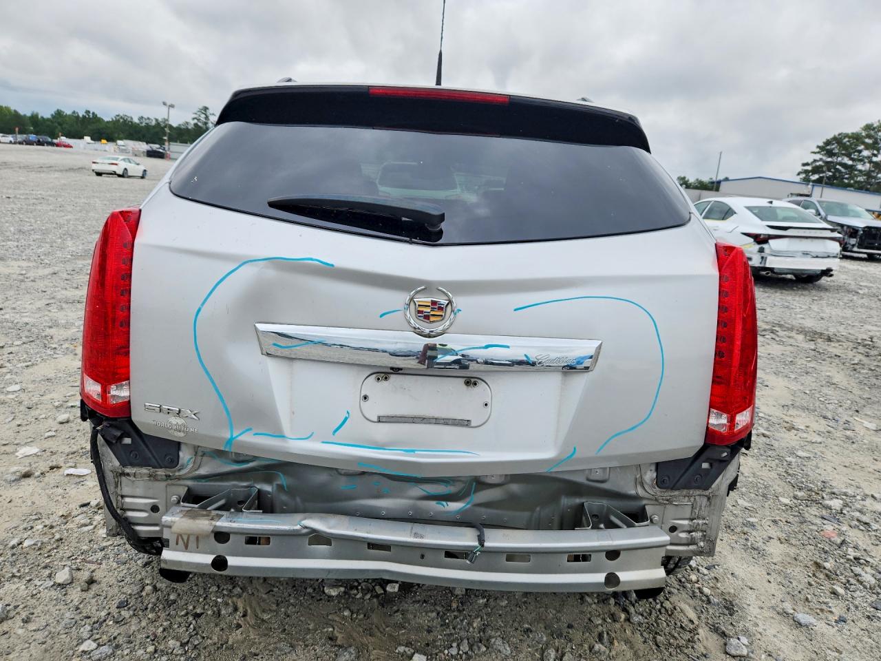 2011 Cadillac Srx Luxury Collection Silver vin: 3GYFNAEY9BS679269