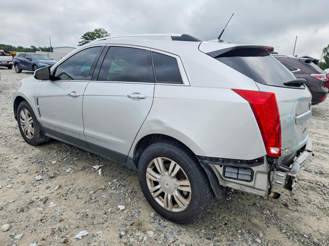 2011 Cadillac Srx Luxury Collection Silver vin: 3GYFNAEY9BS679269