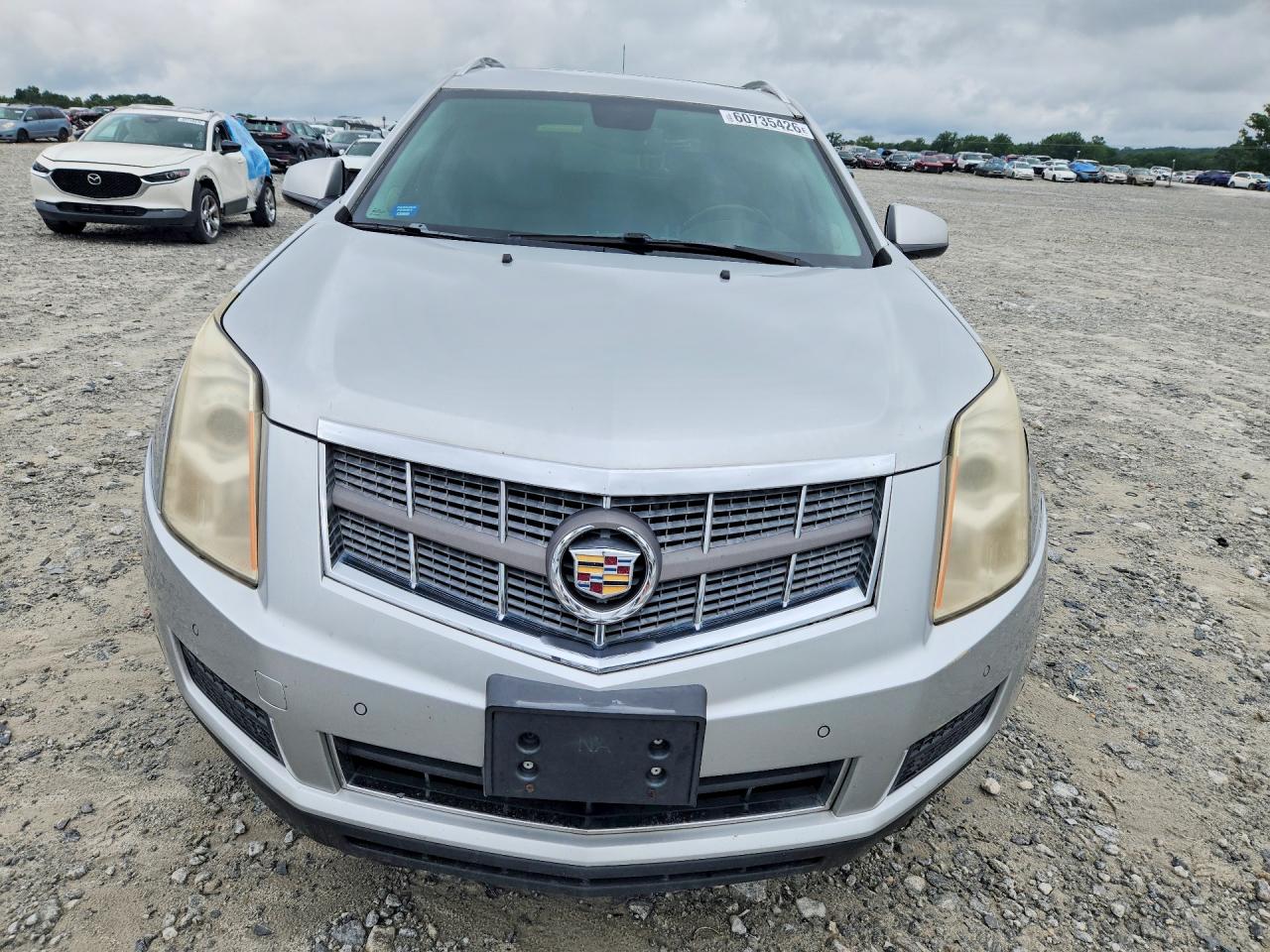 2011 Cadillac Srx Luxury Collection Silver vin: 3GYFNAEY9BS679269
