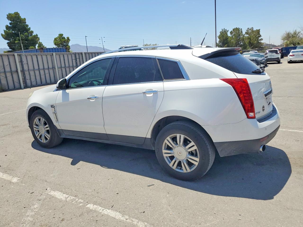 2010 Cadillac Srx Luxury Collection White vin: 3GYFNAEYXAS561651