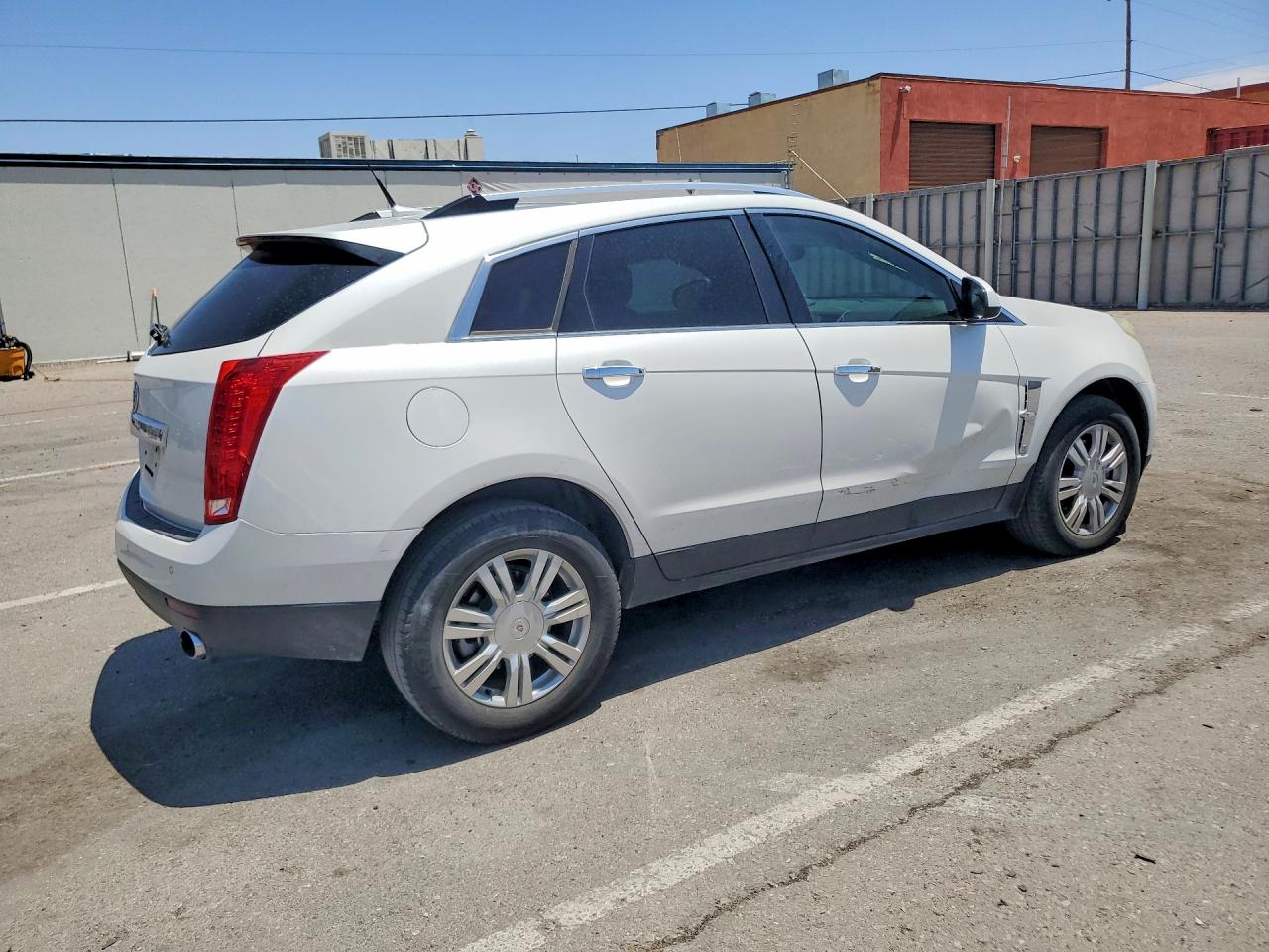2010 Cadillac Srx Luxury Collection White vin: 3GYFNAEYXAS561651