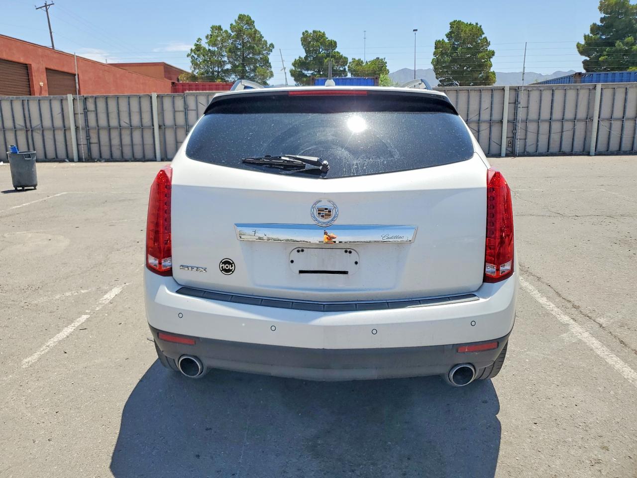 2010 Cadillac Srx Luxury Collection White vin: 3GYFNAEYXAS561651