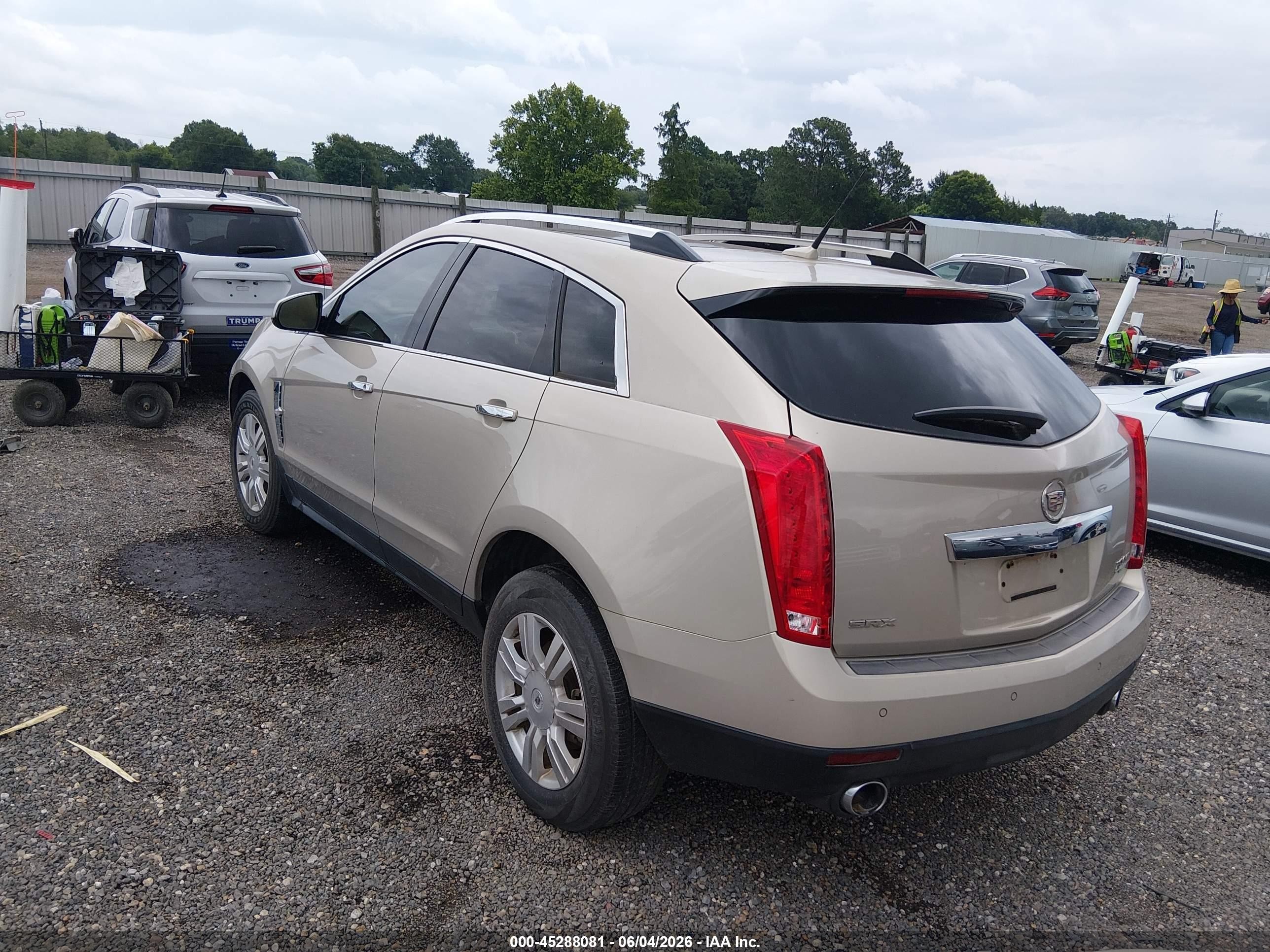 2010 Cadillac Srx Luxury Collection Gold vin: 3GYFNAEYXAS579339
