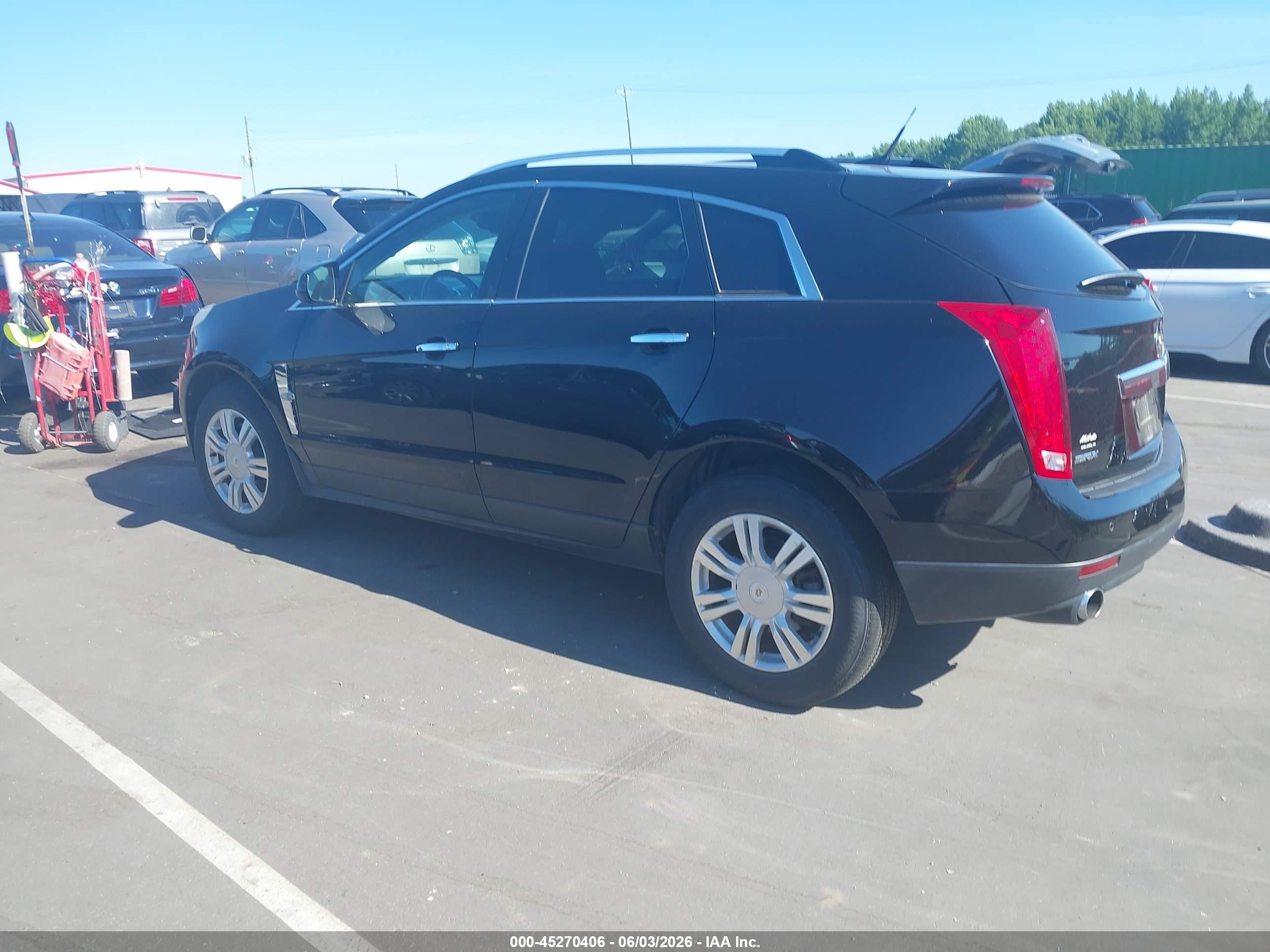 2010 Cadillac Srx Luxury Collection Black vin: 3GYFNAEYXAS597923