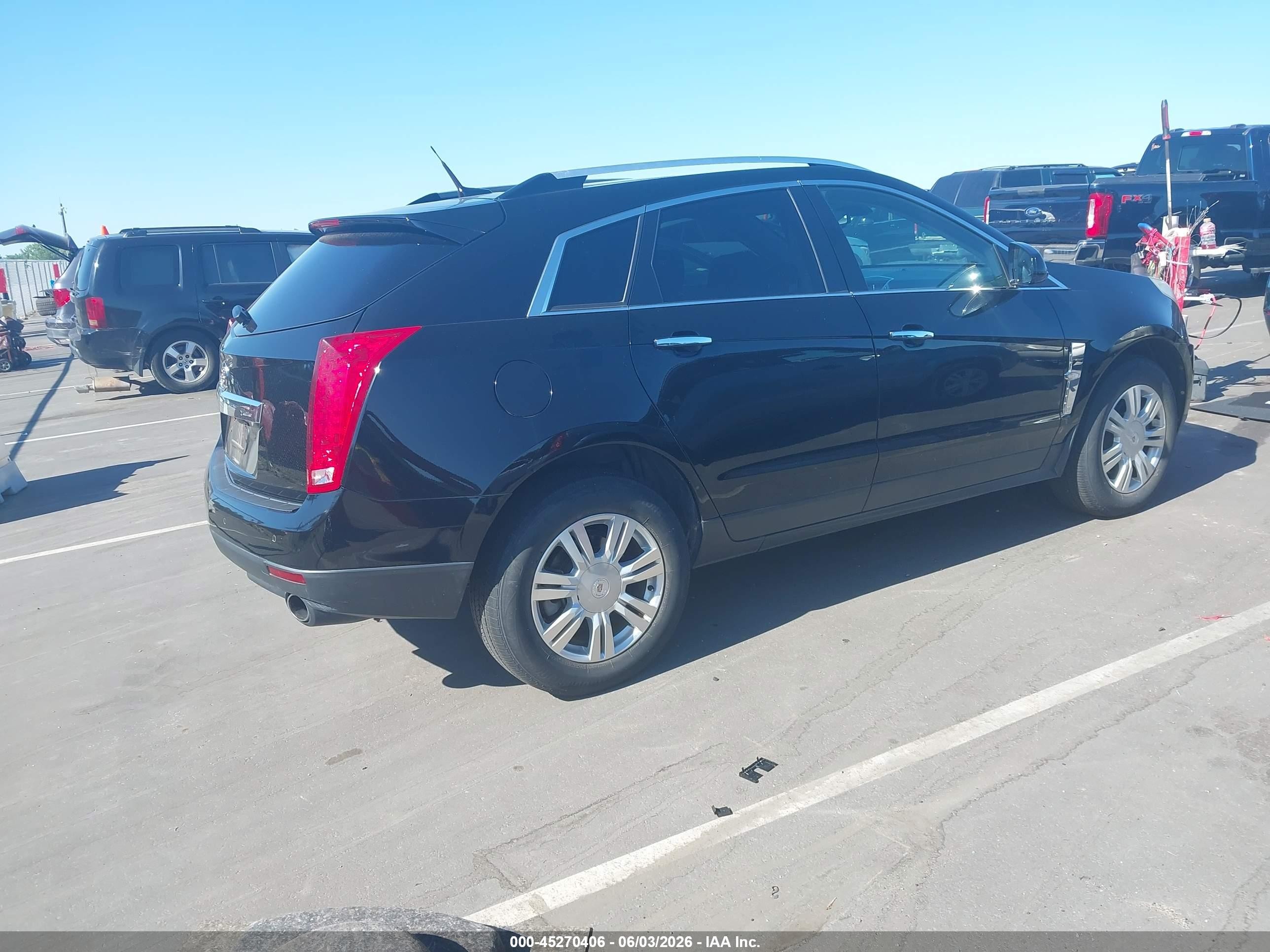 2010 Cadillac Srx Luxury Collection Black vin: 3GYFNAEYXAS597923