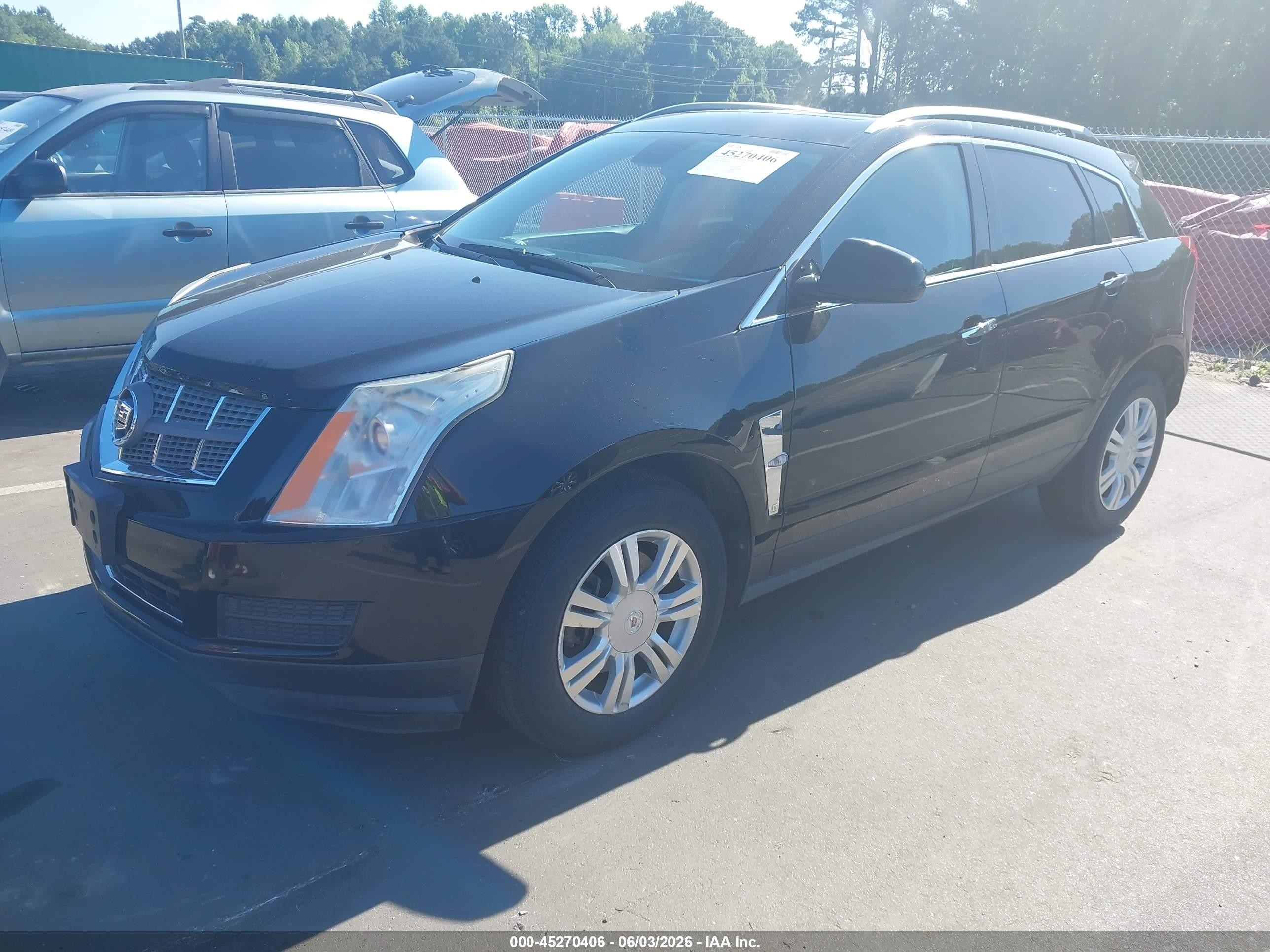 2010 Cadillac Srx Luxury Collection Black vin: 3GYFNAEYXAS597923