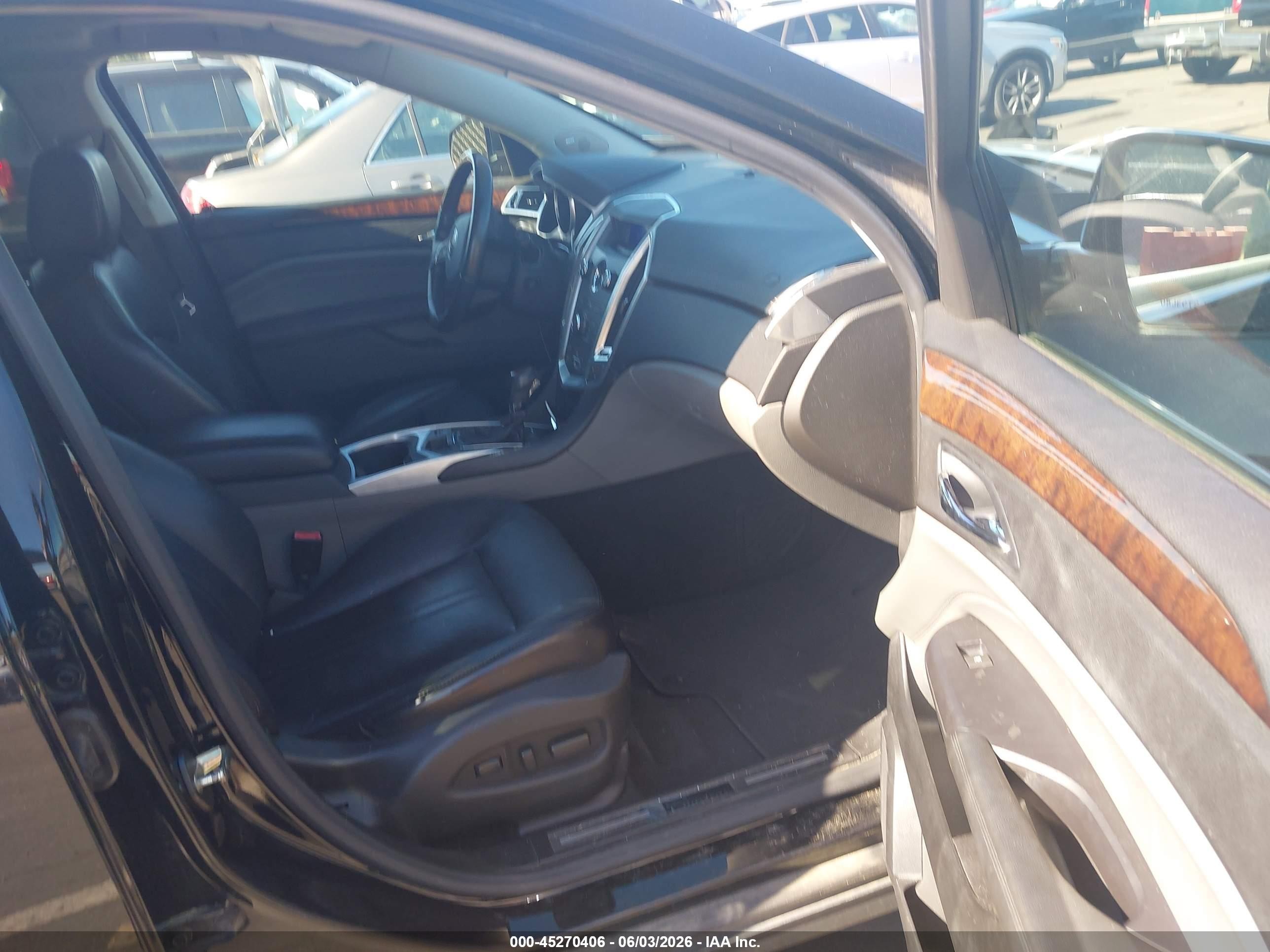 2010 Cadillac Srx Luxury Collection Black vin: 3GYFNAEYXAS597923