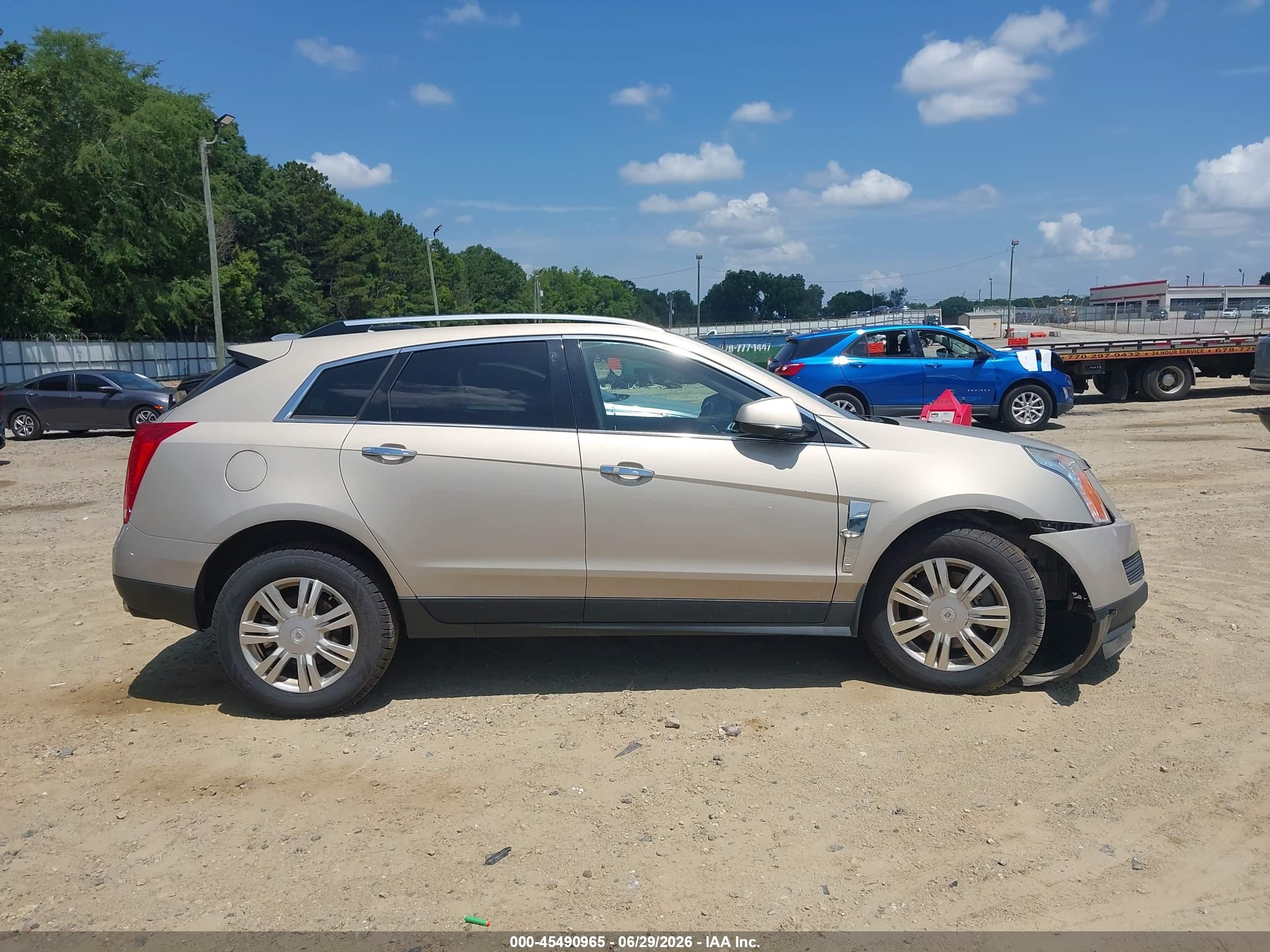 2011 Cadillac Srx Luxury Collection Gold vin: 3GYFNAEYXBS515156