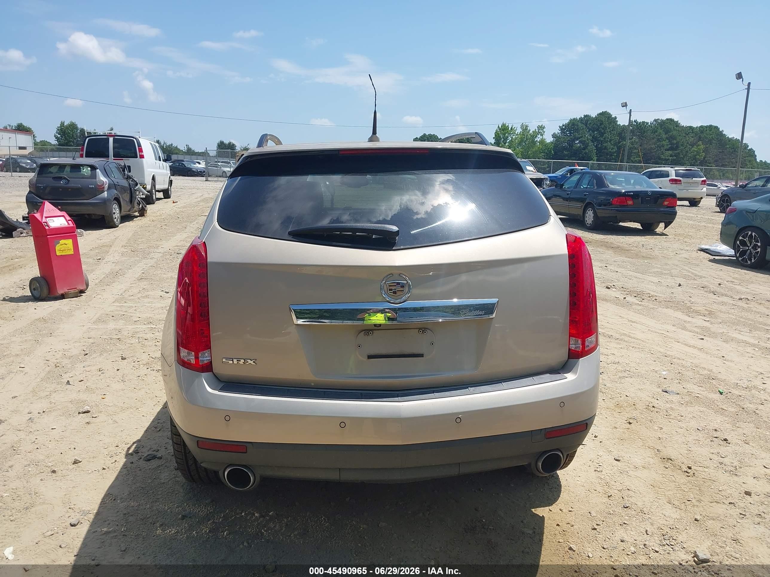 2011 Cadillac Srx Luxury Collection Gold vin: 3GYFNAEYXBS515156