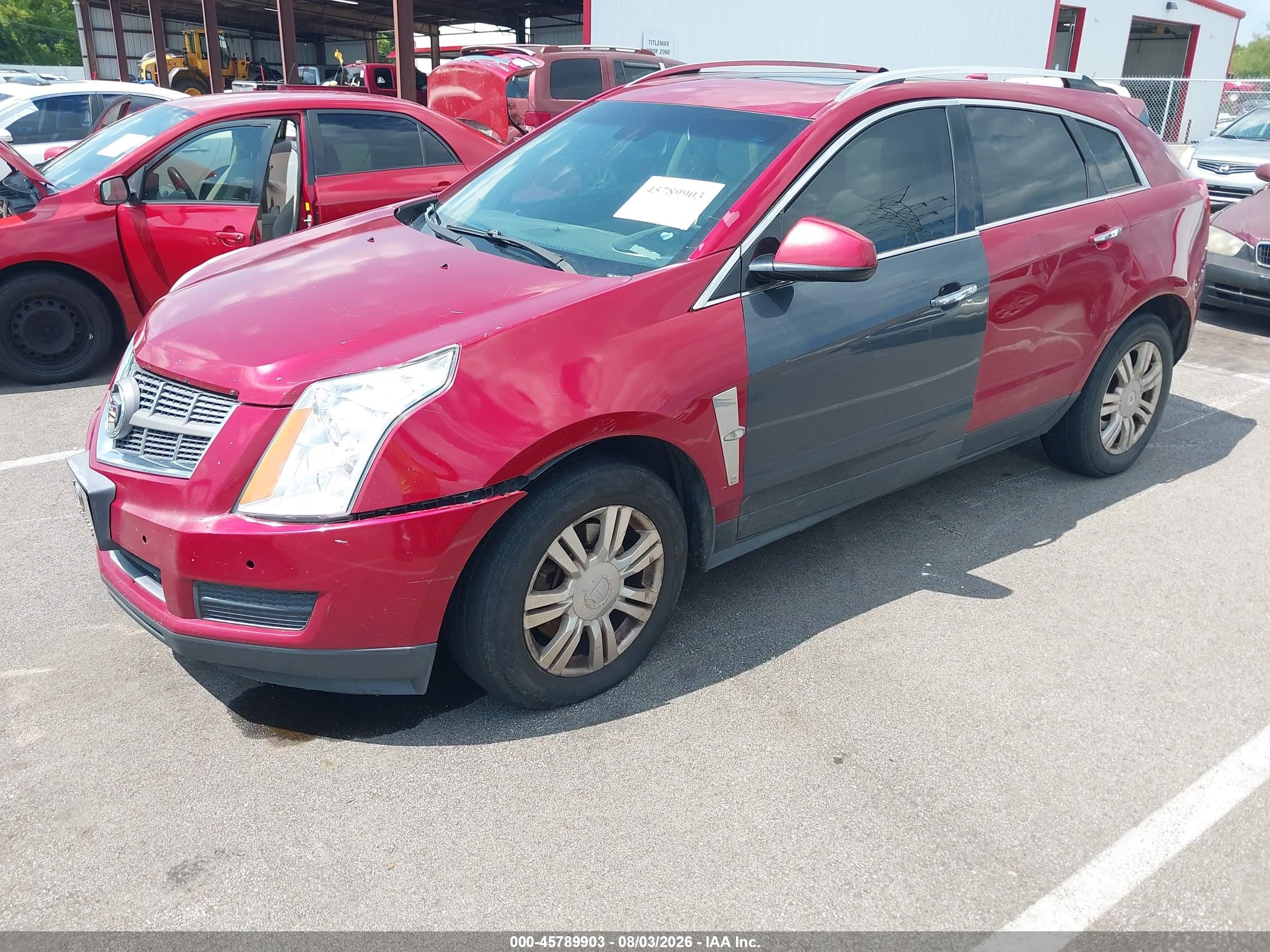 2011 Cadillac Srx Luxury Collection Красный vin: 3GYFNAEYXBS517666
