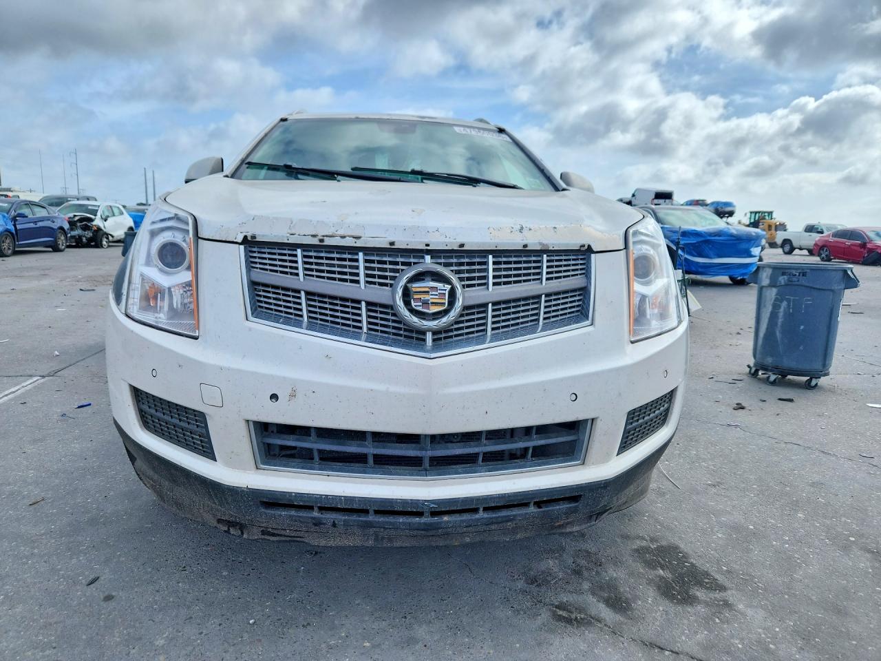 2011 Cadillac Srx Luxury Collection White vin: 3GYFNAEYXBS601163