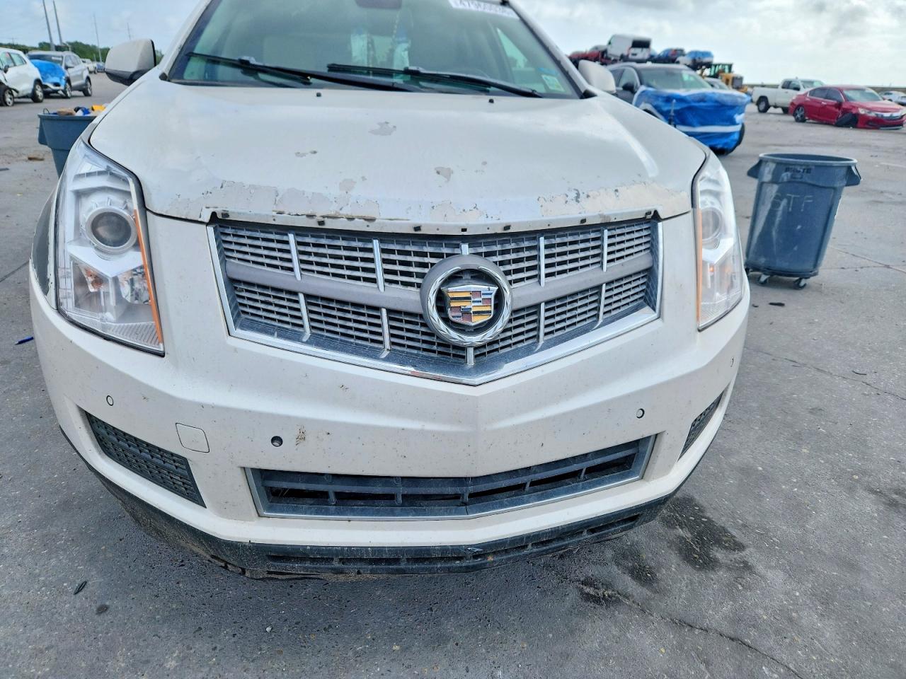 2011 Cadillac Srx Luxury Collection White vin: 3GYFNAEYXBS601163