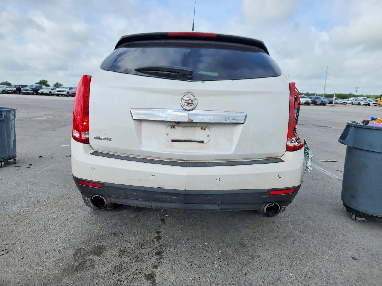 2011 Cadillac Srx Luxury Collection White vin: 3GYFNAEYXBS601163