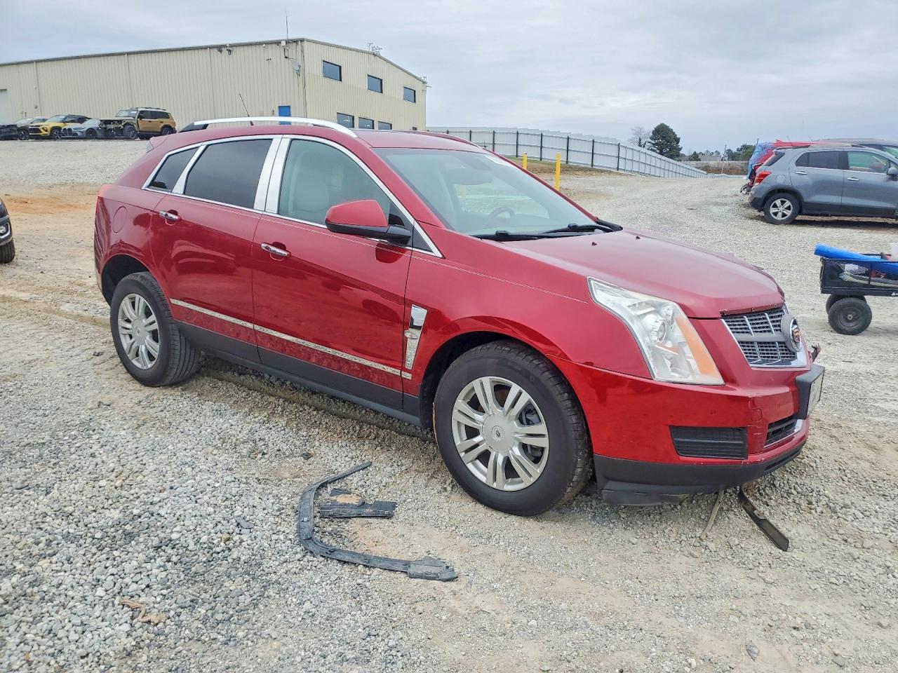 2011 Cadillac Srx Luxury Collection Red vin: 3GYFNAEYXBS645065