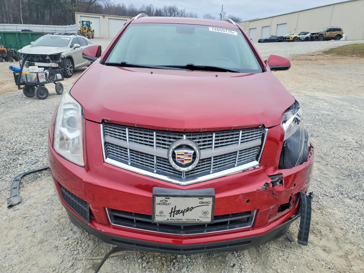 2011 Cadillac Srx Luxury Collection Red vin: 3GYFNAEYXBS645065