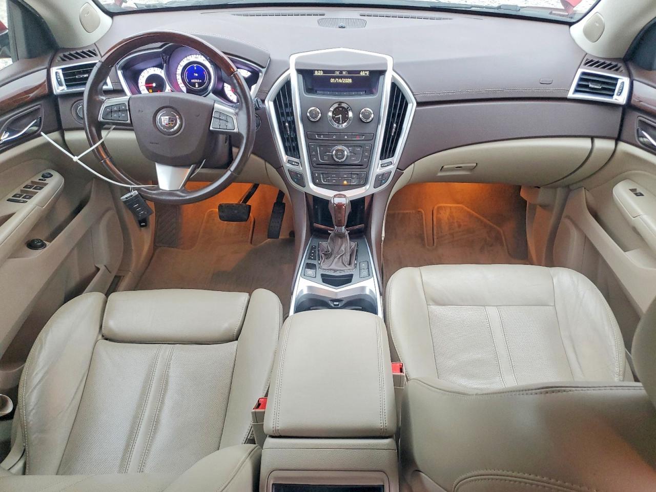 2011 Cadillac Srx Luxury Collection Red vin: 3GYFNAEYXBS645065