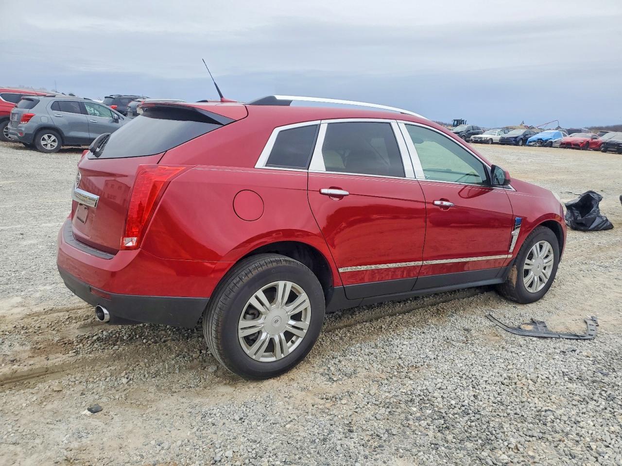 2011 Cadillac Srx Luxury Collection Red vin: 3GYFNAEYXBS645065