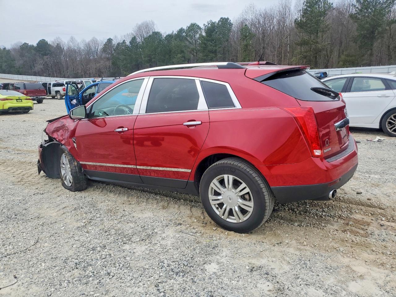 2011 Cadillac Srx Luxury Collection Red vin: 3GYFNAEYXBS645065