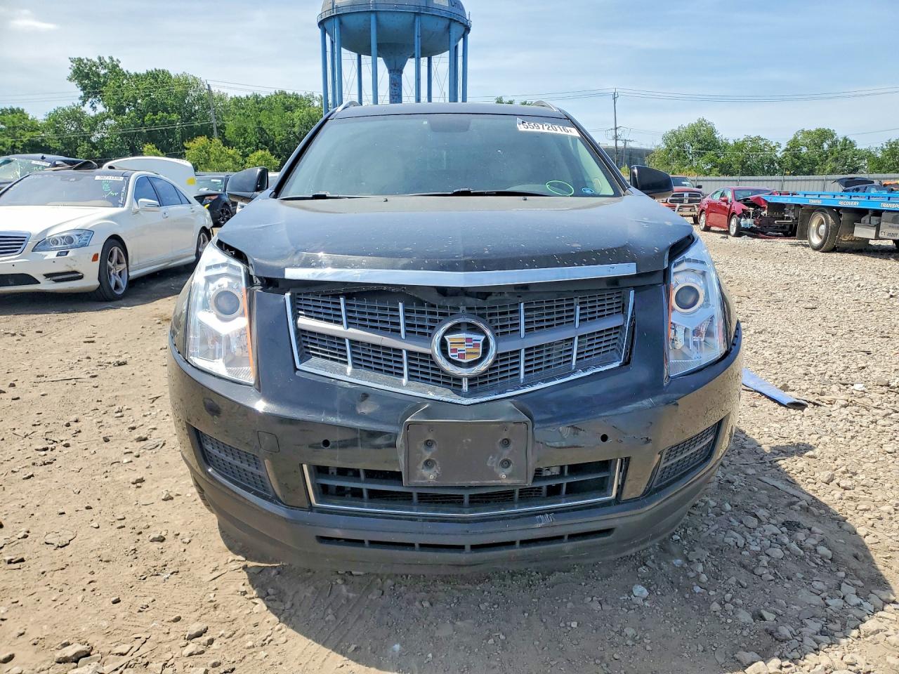2011 Cadillac Srx Black vin: 3GYFNAEYXBS663338