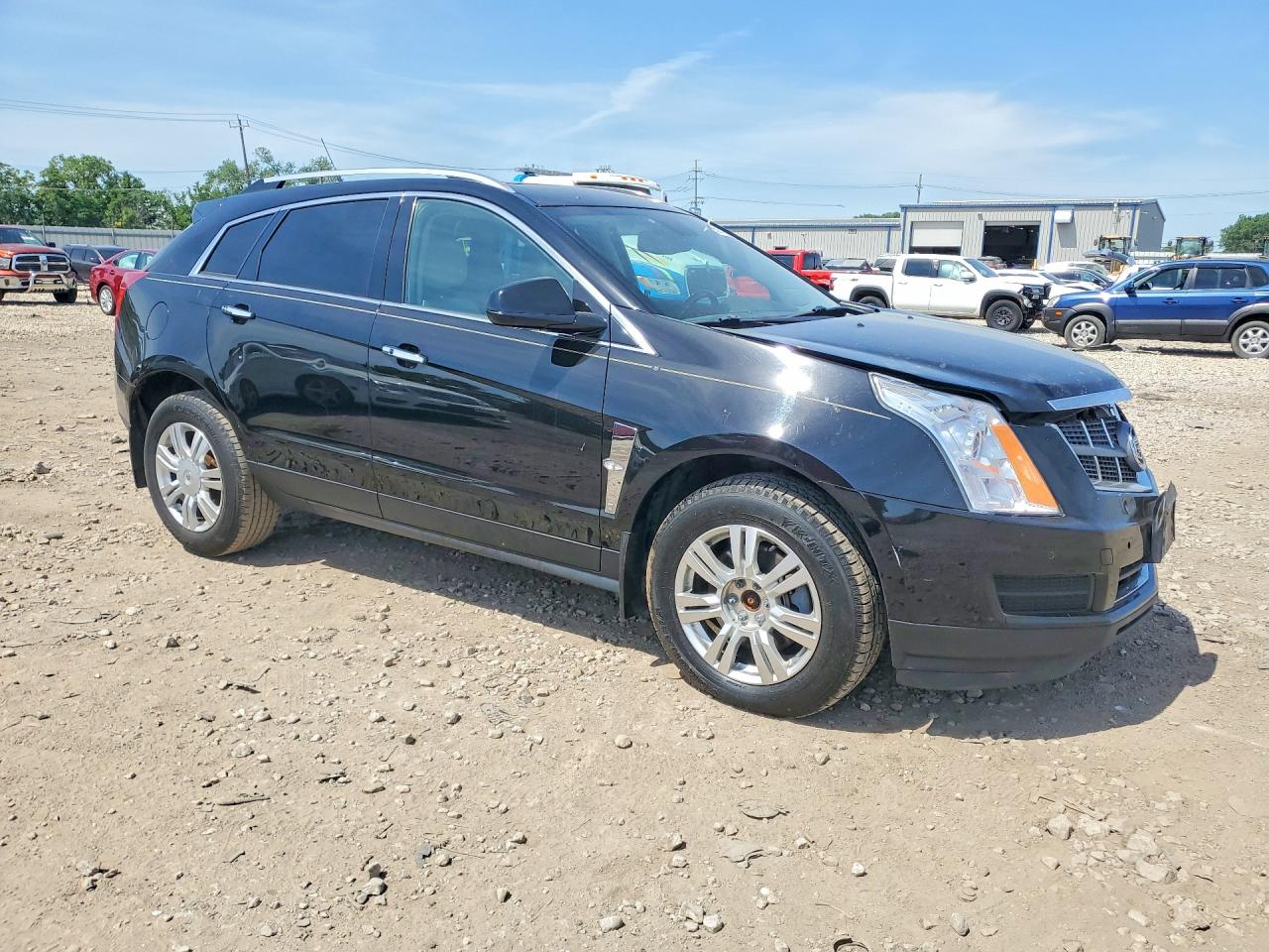 2011 Cadillac Srx Black vin: 3GYFNAEYXBS663338