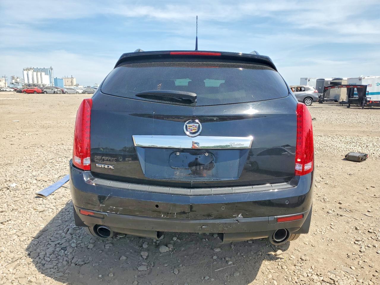 2011 Cadillac Srx Black vin: 3GYFNAEYXBS663338