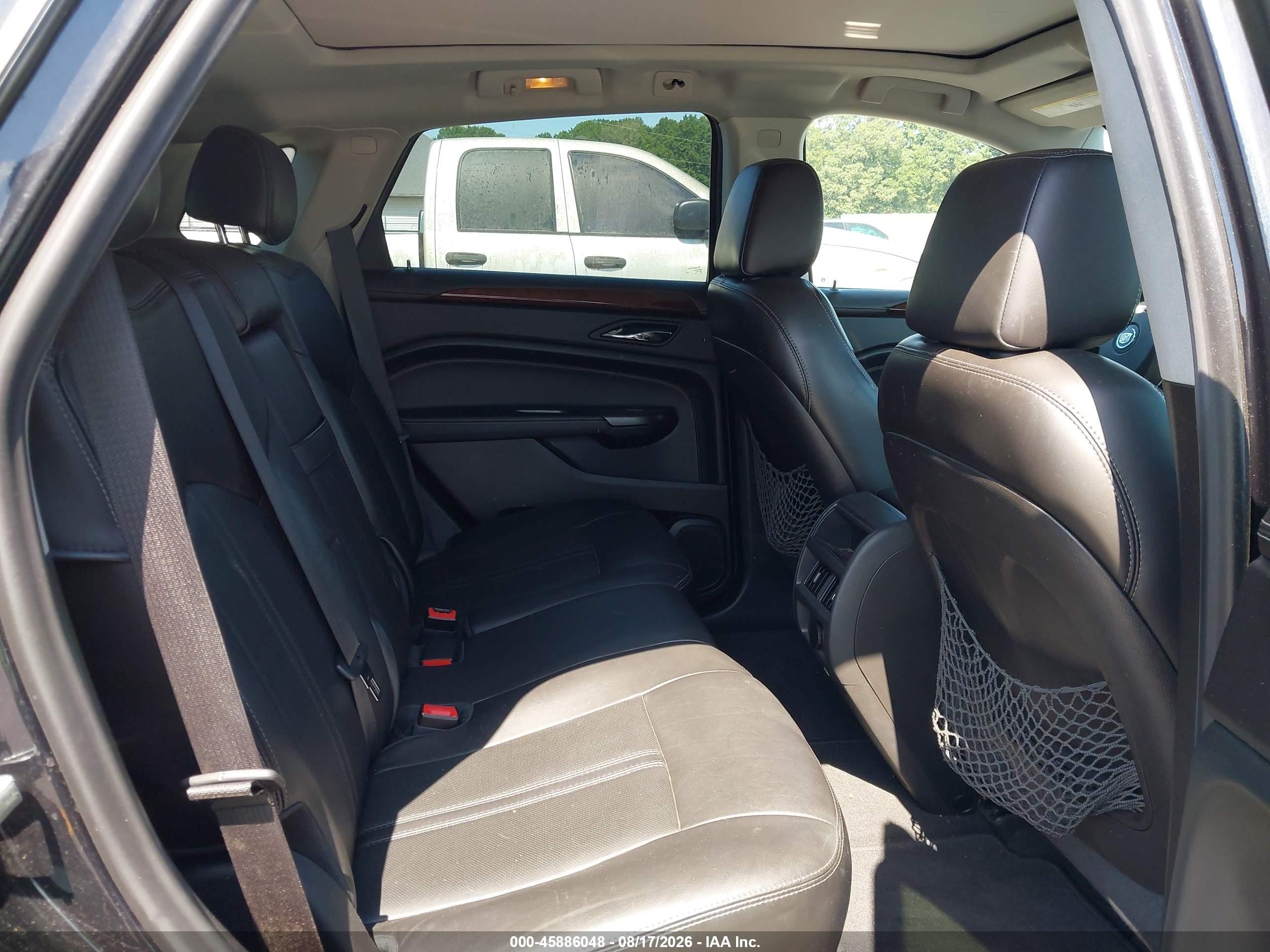 2012 Cadillac Srx Performance Collection Black vin: 3GYFNBE30CS606710