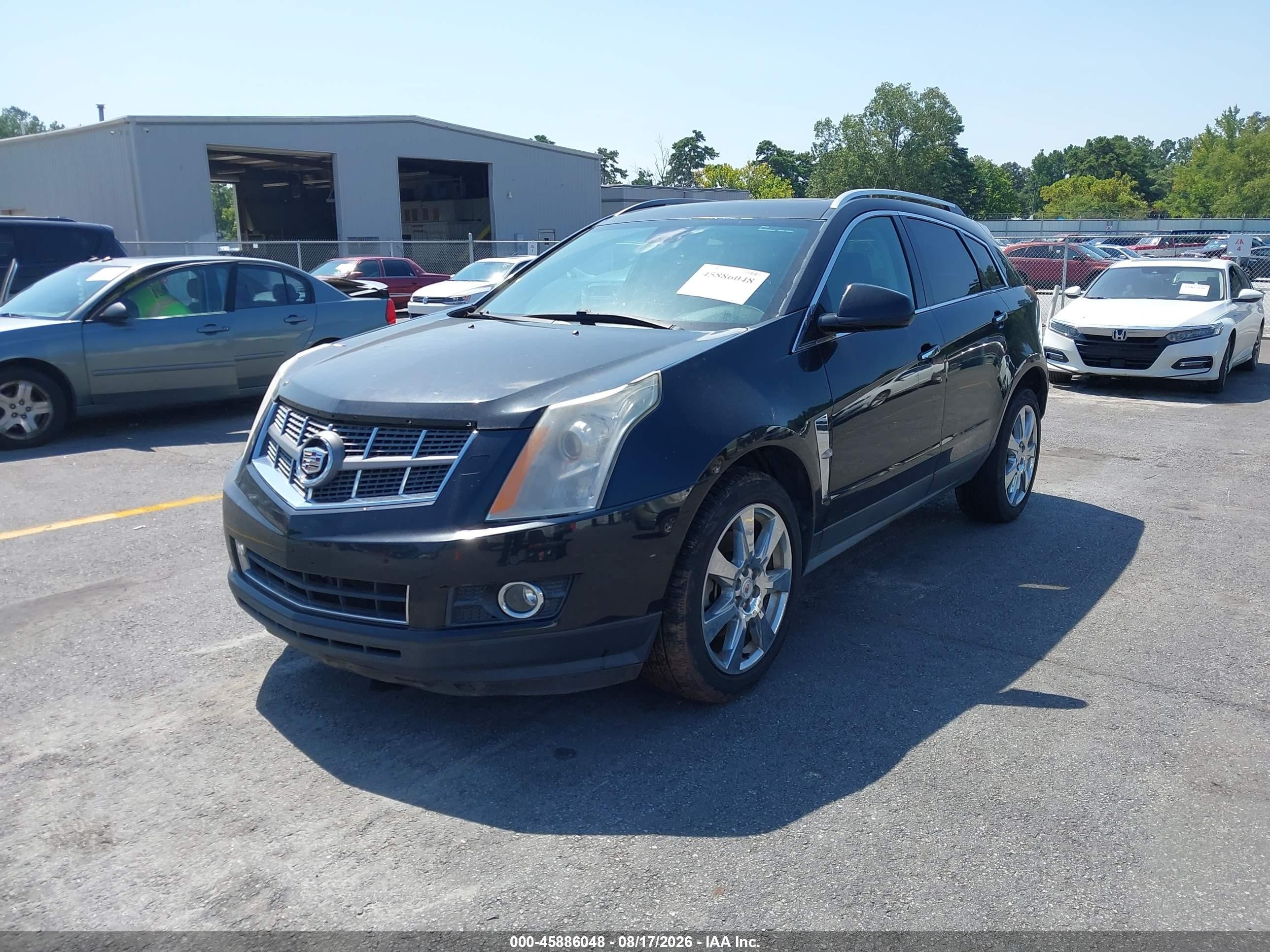 2012 Cadillac Srx Performance Collection Black vin: 3GYFNBE30CS606710