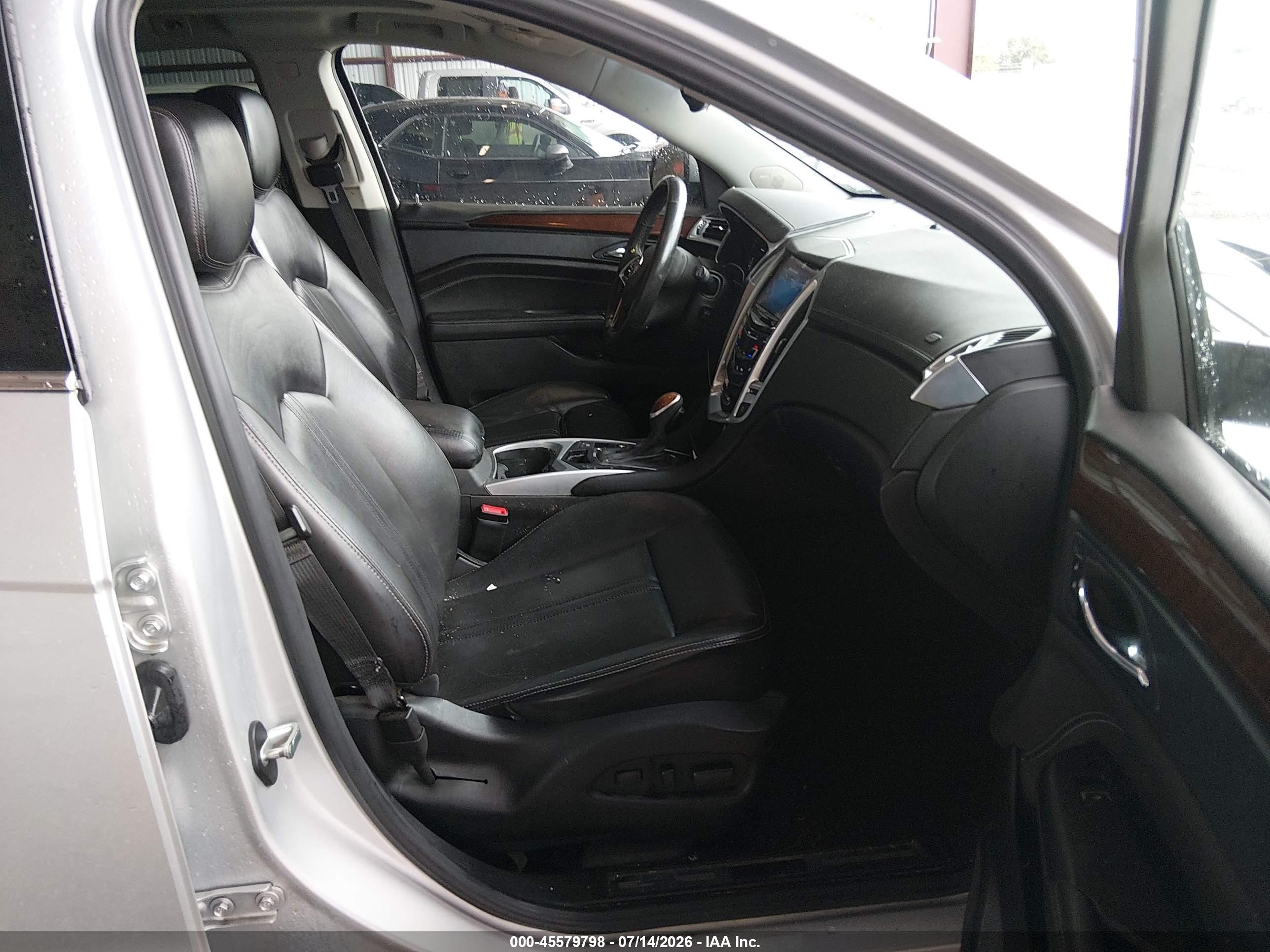 2014 Cadillac Srx Luxury Collection Silver vin: 3GYFNBE30ES517982