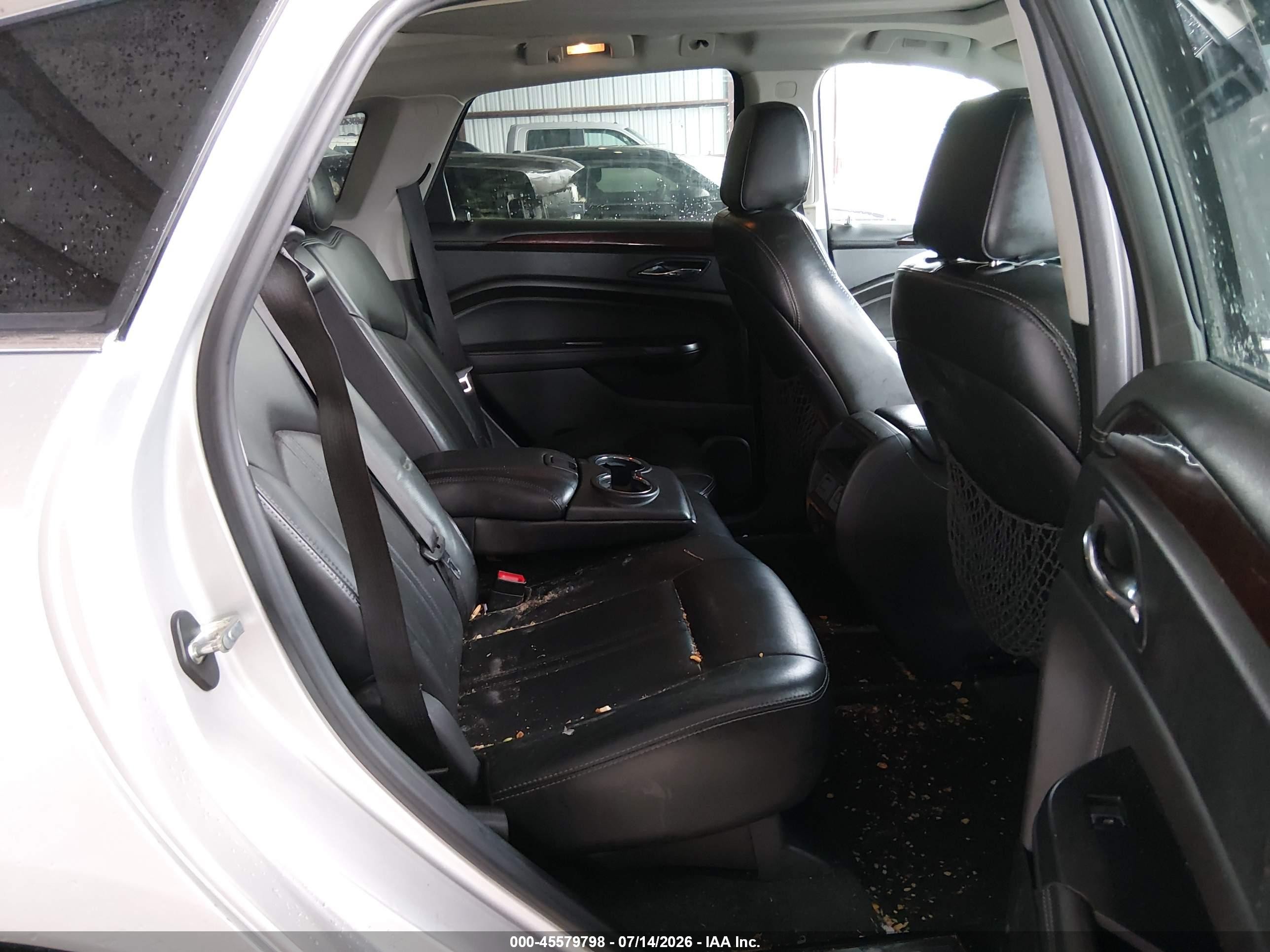 2014 Cadillac Srx Luxury Collection Silver vin: 3GYFNBE30ES517982