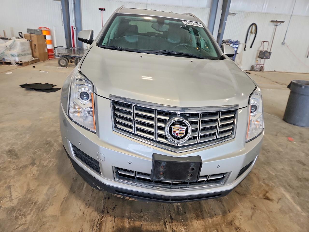 2014 Cadillac Srx Luxury Collection Silver vin: 3GYFNBE30ES525371