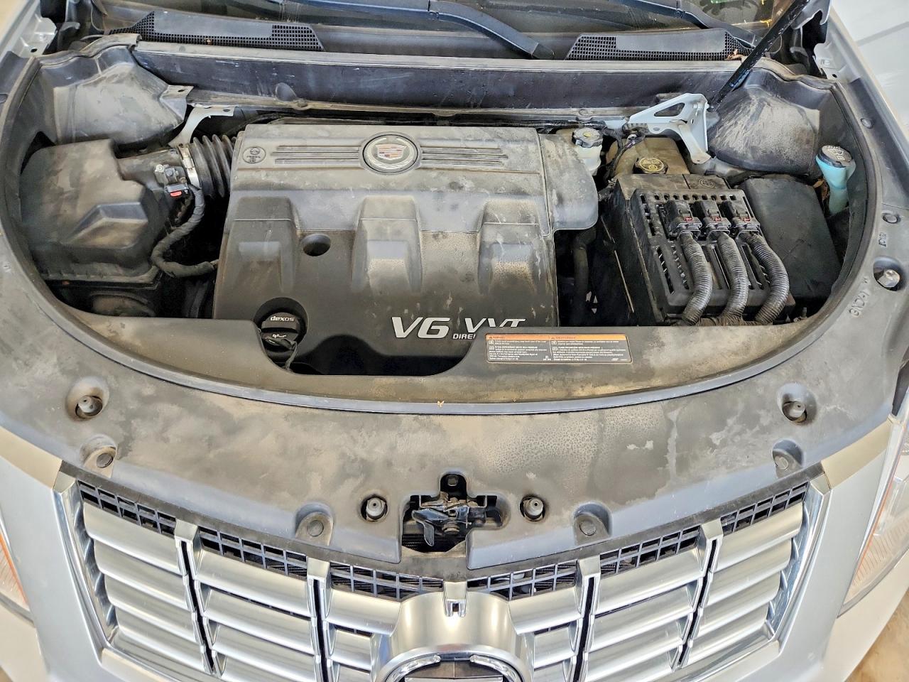2014 Cadillac Srx Luxury Collection Silver vin: 3GYFNBE30ES525371