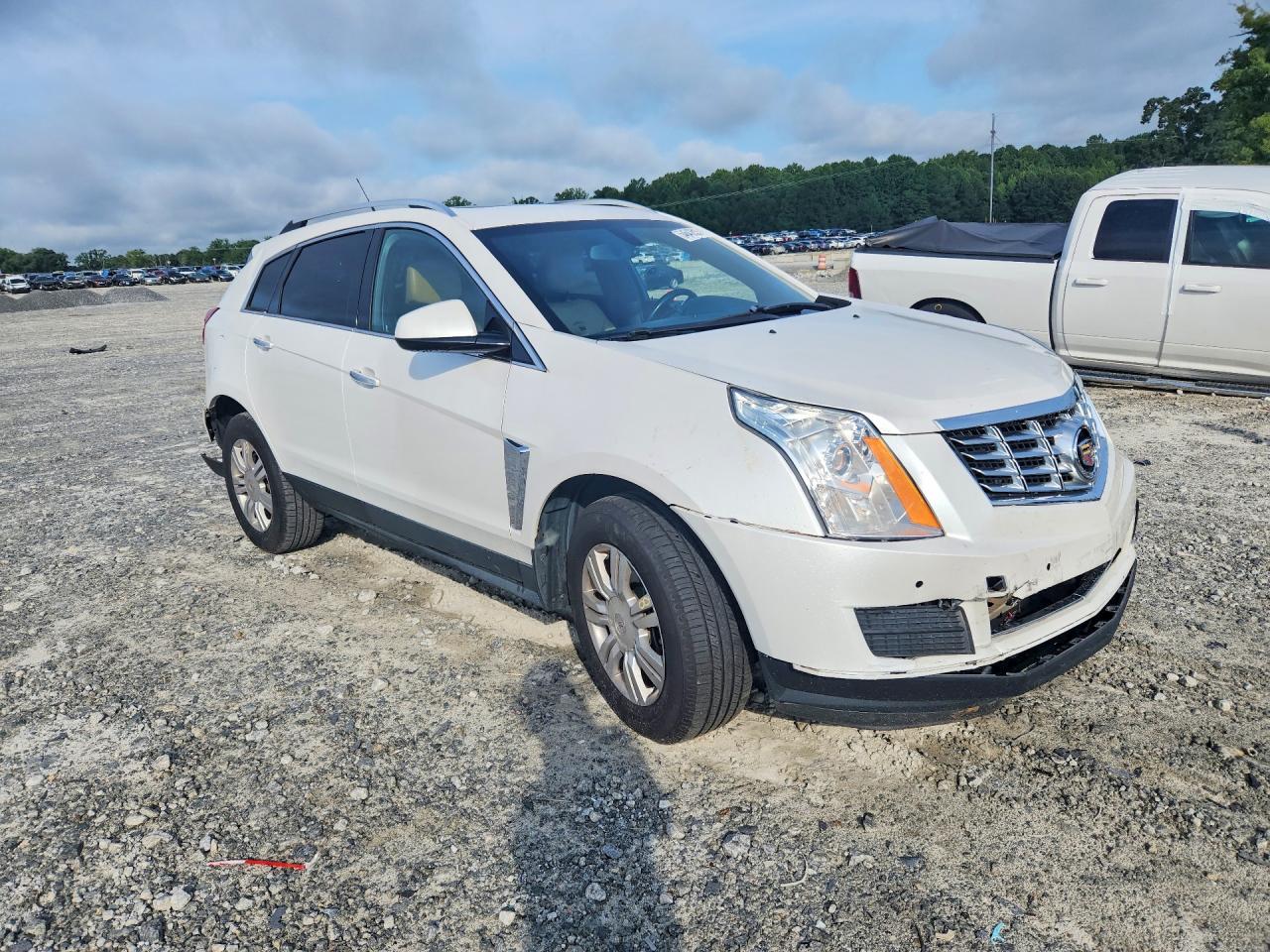 2014 Cadillac Srx Luxury Collection White vin: 3GYFNBE30ES528190