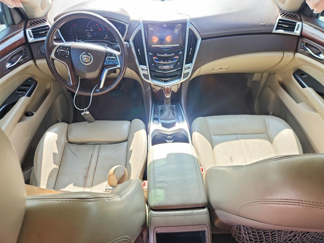 2014 Cadillac Srx Luxury Collection Blue vin: 3GYFNBE30ES530537