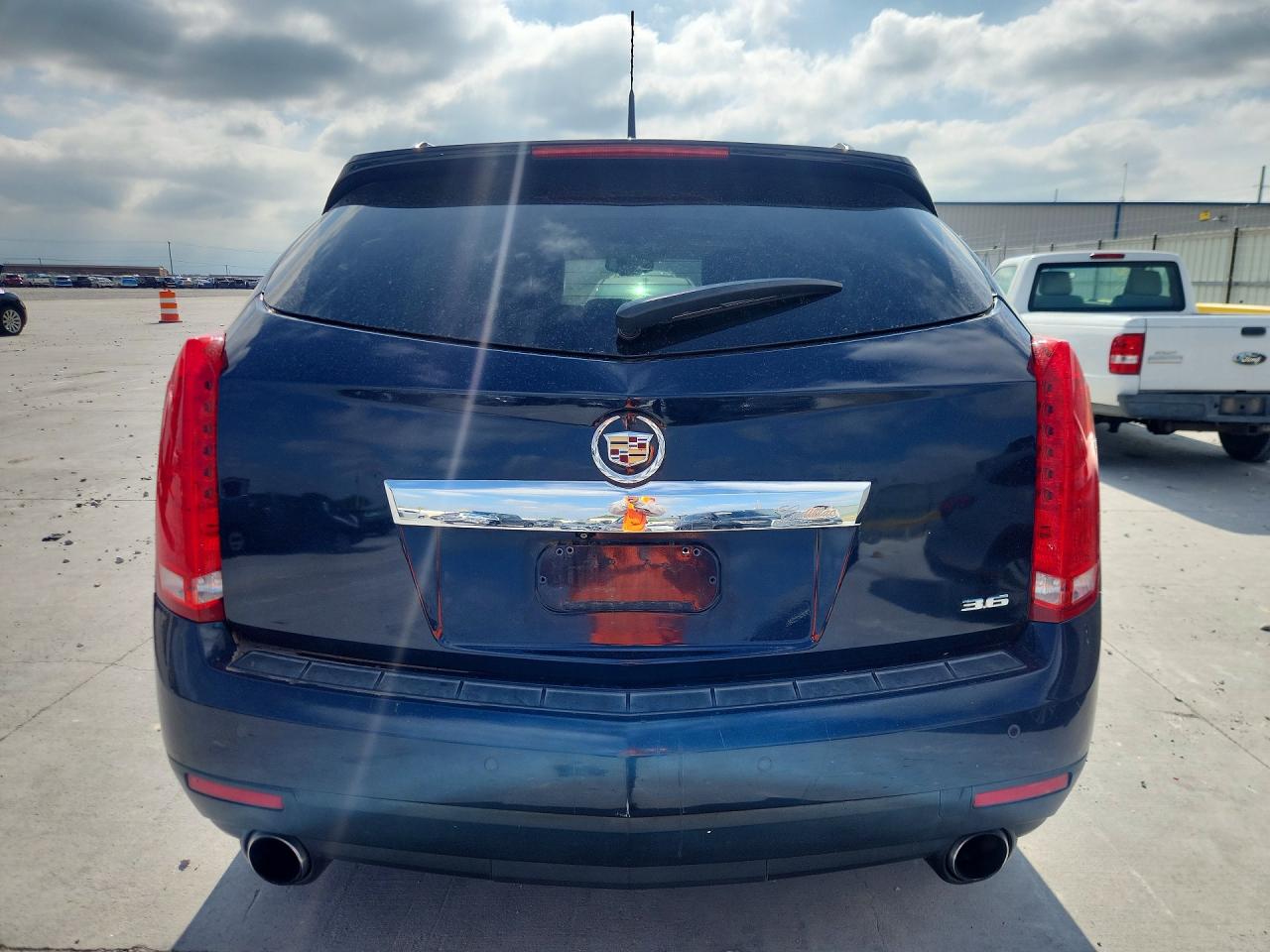 2014 Cadillac Srx Luxury Collection Blue vin: 3GYFNBE30ES530537