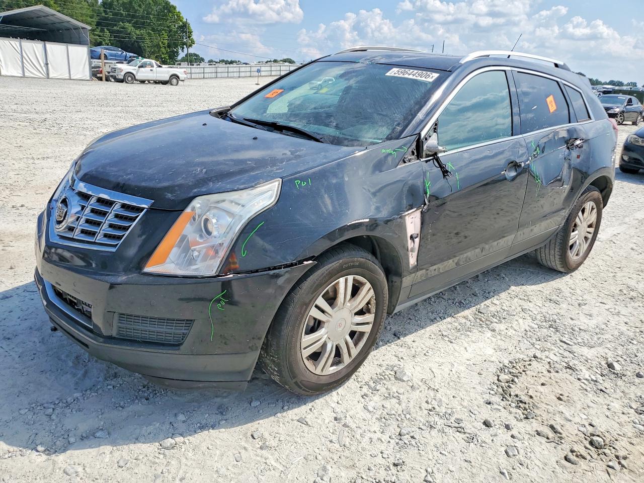2014 Cadillac Srx Luxury Collection Black vin: 3GYFNBE30ES537214